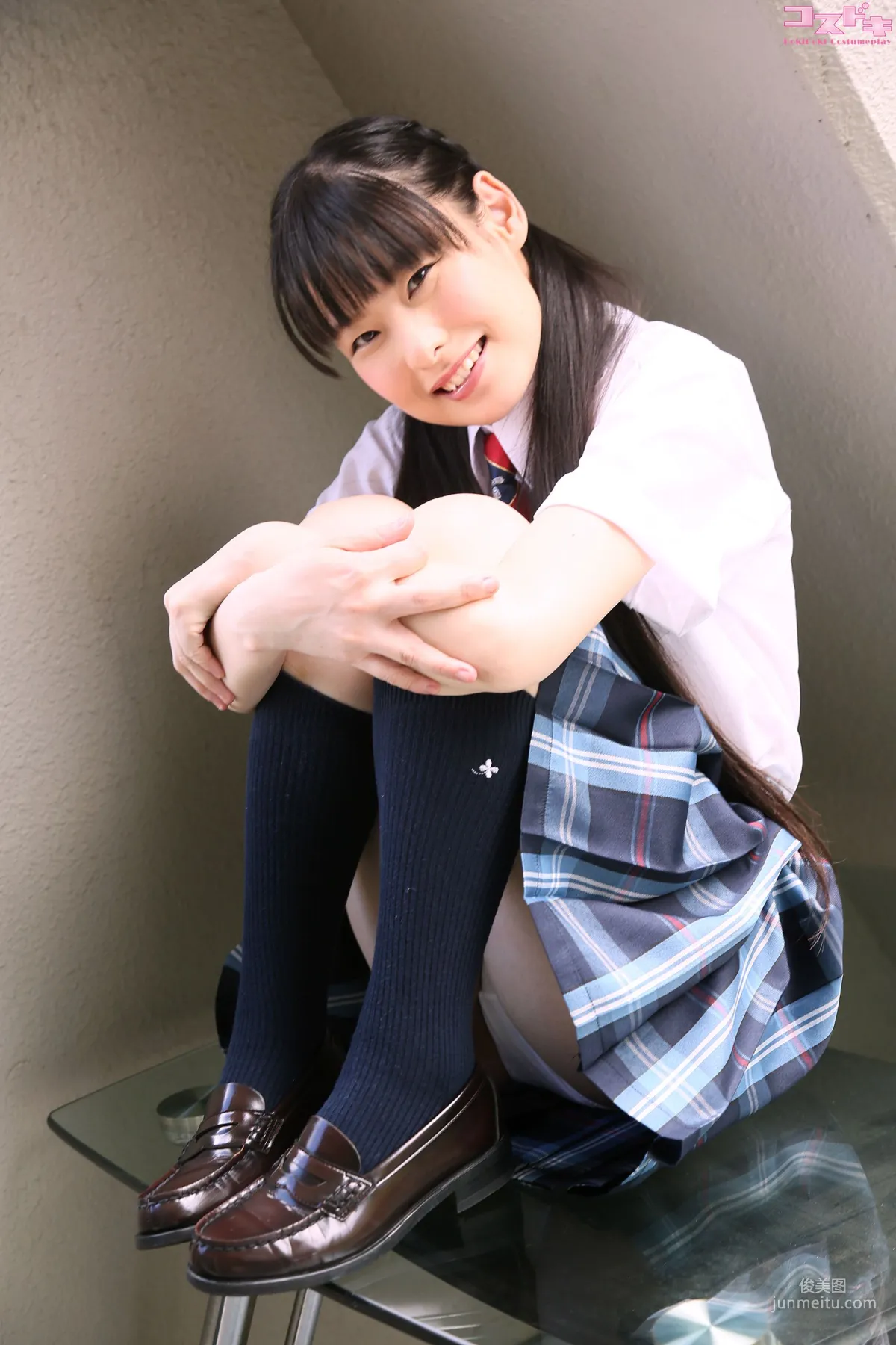 Yuzuna Aida 合田柚奈 [Cosdoki] aidayuzuna_pic_seifuku2 寫真集 25