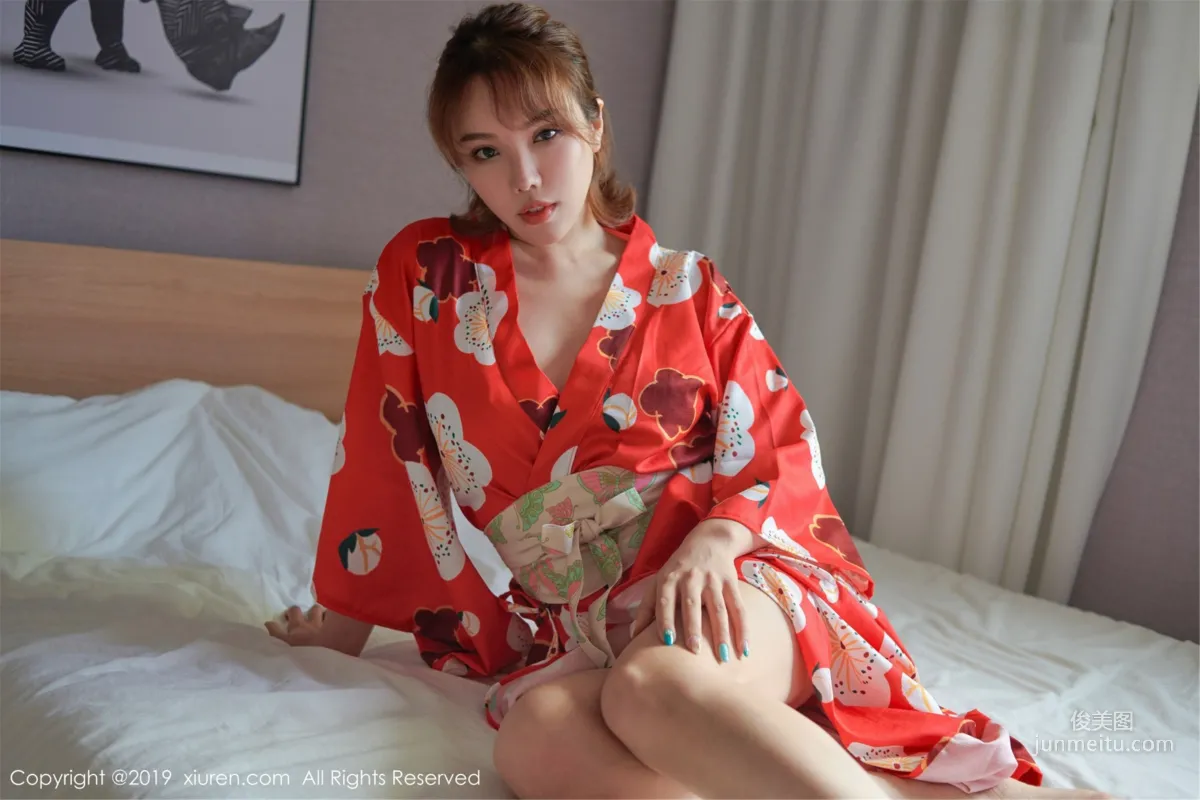 Huang Leran, Korea Travel Shoot Kimono Series [XiuRen] No.1549 Photo Set photo 3