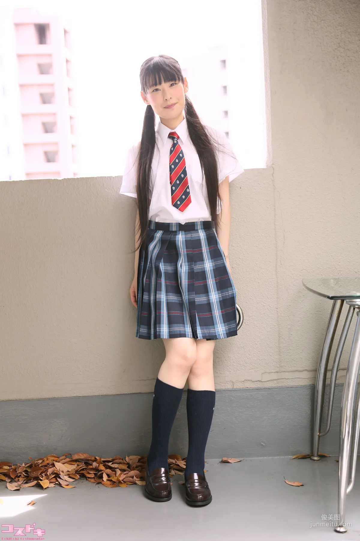 Yuzuna Aida 合田柚奈 [Cosdoki] aidayuzuna_pic_seifuku2 寫真集 20
