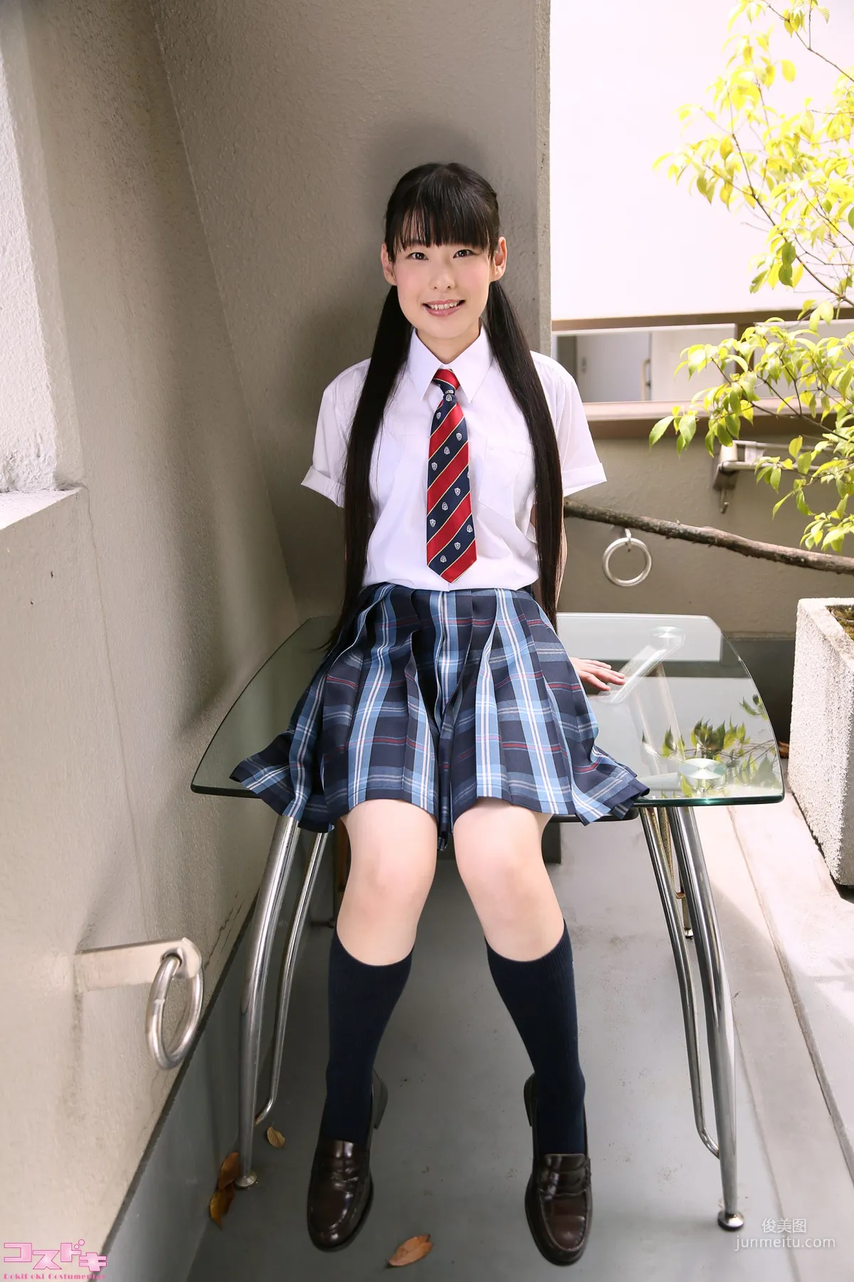 Yuzuna Aida 合田柚奈 [Cosdoki] aidayuzuna_pic_seifuku2 寫真集 21