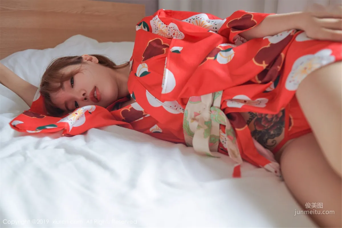 Huang Leran, Korea Travel Shoot Kimono Series [XiuRen] No.1549 Photo Set photo 17