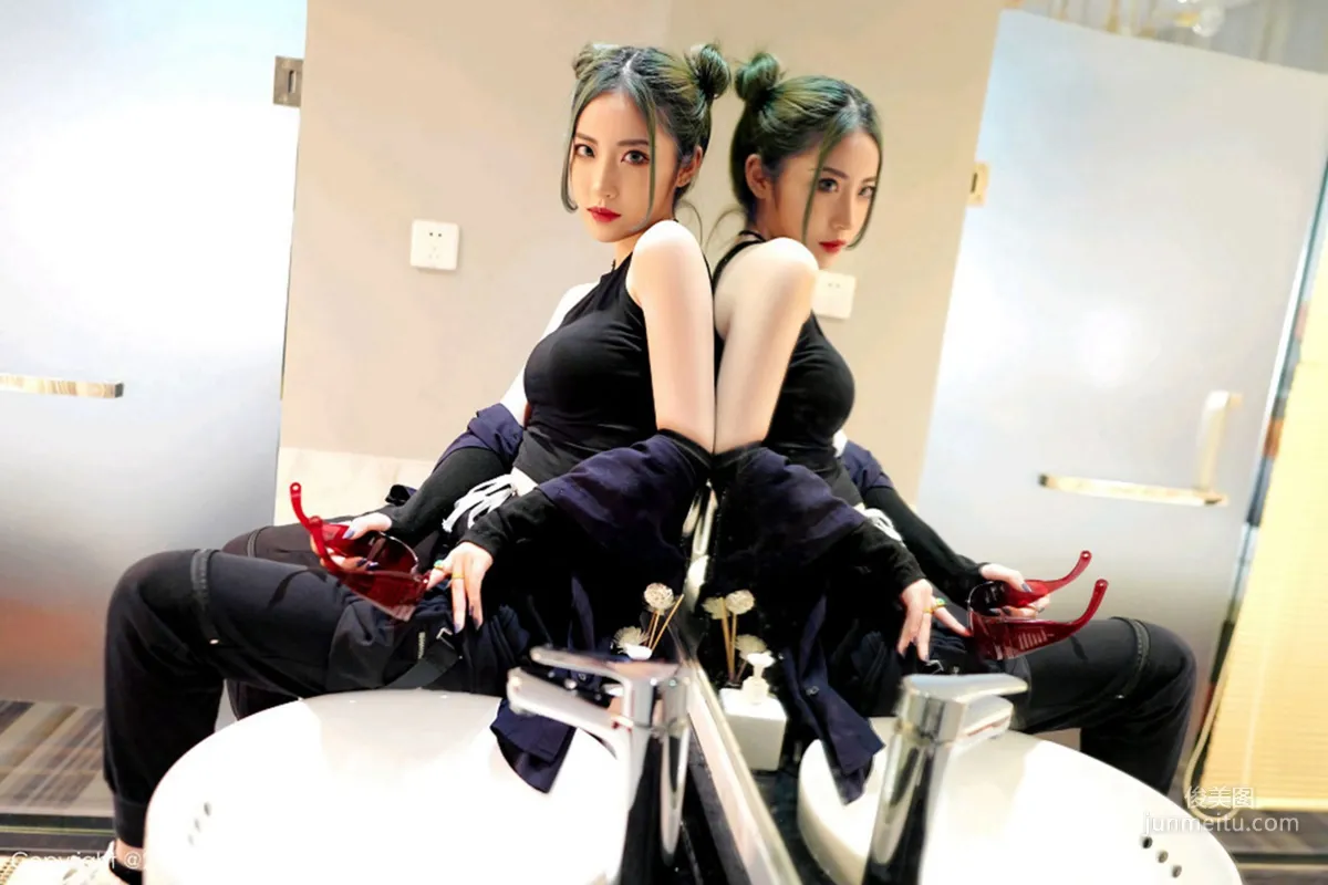 Jia Shihan《With a Delicate Face and Graceful Figure》 [XiuRen] No.1550 Photo Set photo 36