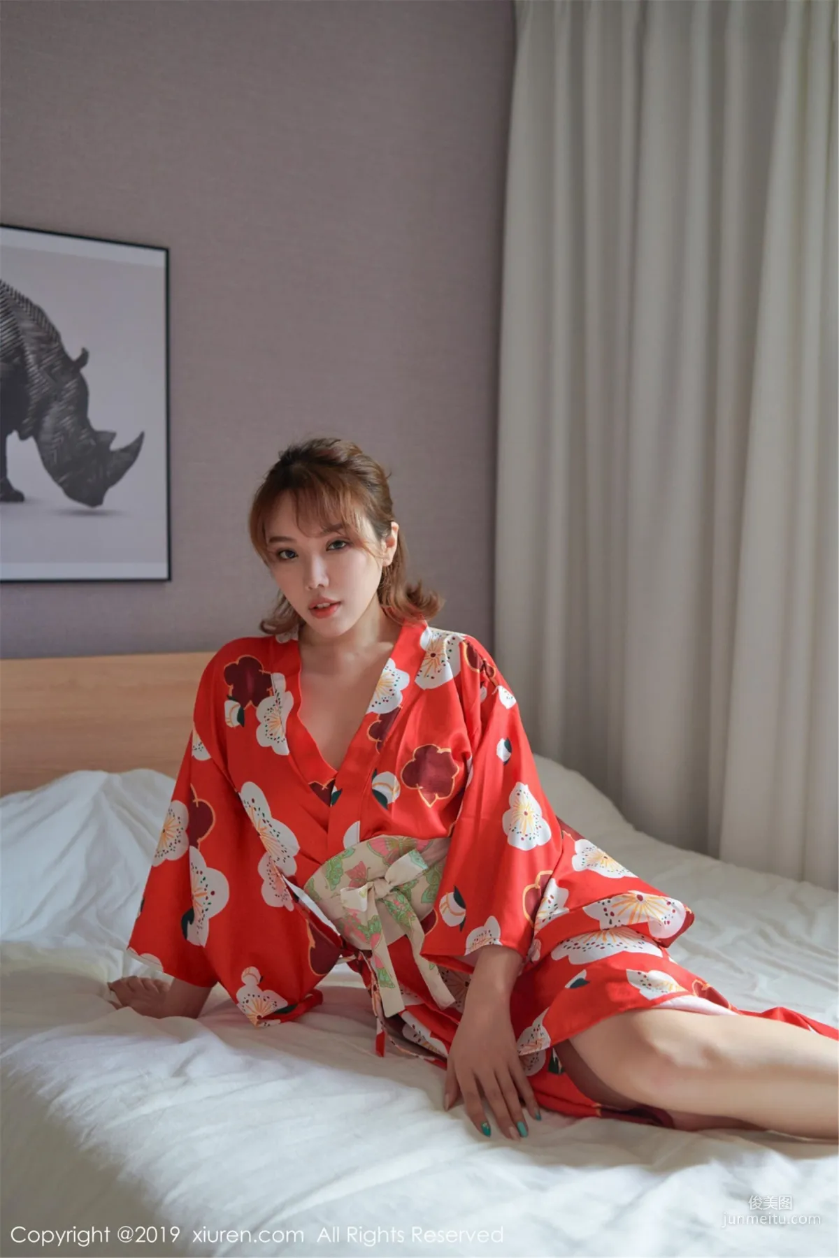 Huang Leran, Korea Travel Shoot Kimono Series [XiuRen] No.1549 Photo Set photo 2
