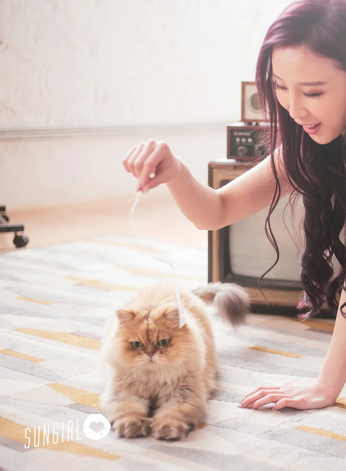 Huangmanman Irene, Black Temptation! Manman Dotes on You [SUNGIRL] No.009 Photo Set photo 12