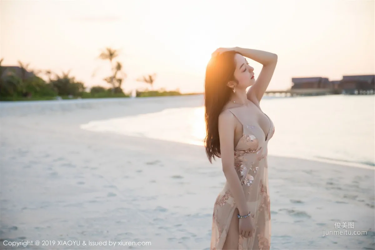 Angela Loves Cats "Lace Lingerie Pool Wet Body" [XIAOYU] Vol.106 Photo Set photo 38