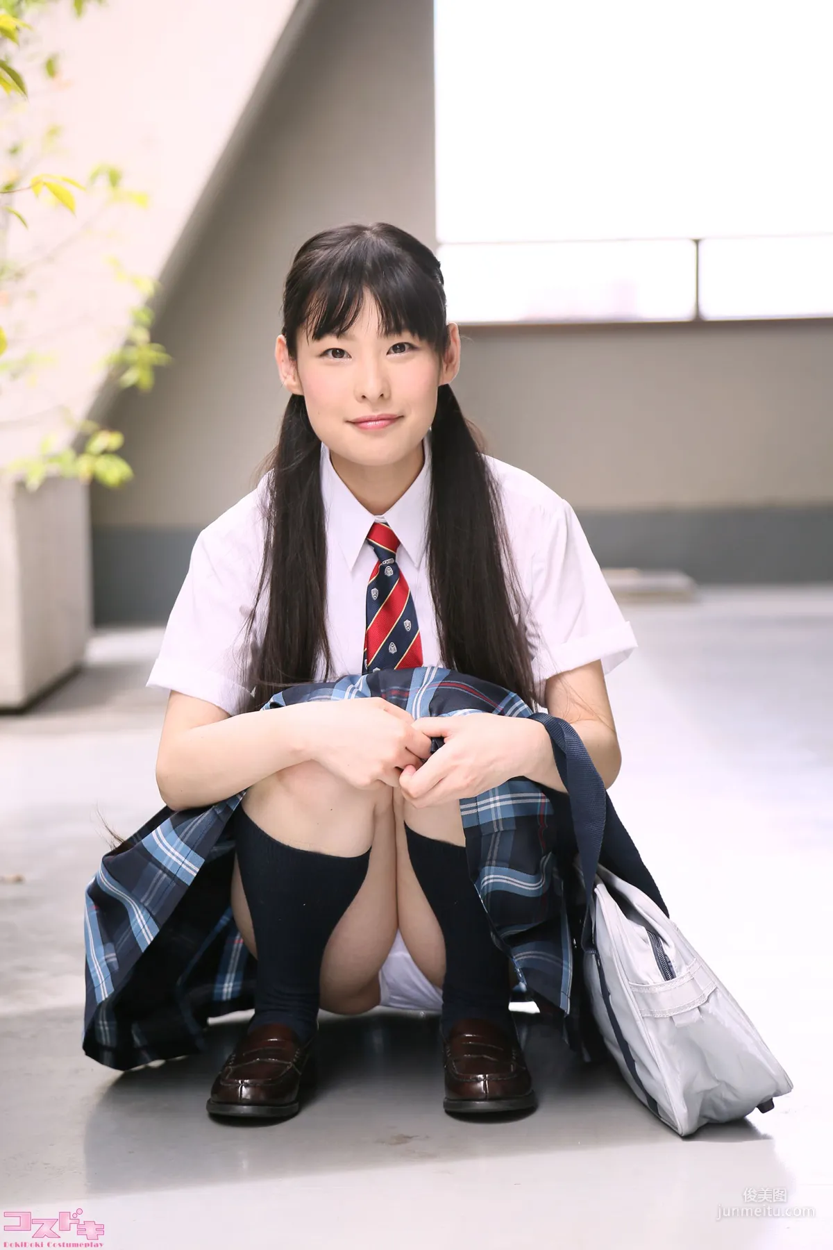 Yuzuna Aida 合田柚奈 [Cosdoki] aidayuzuna_pic_seifuku2 寫真集 10