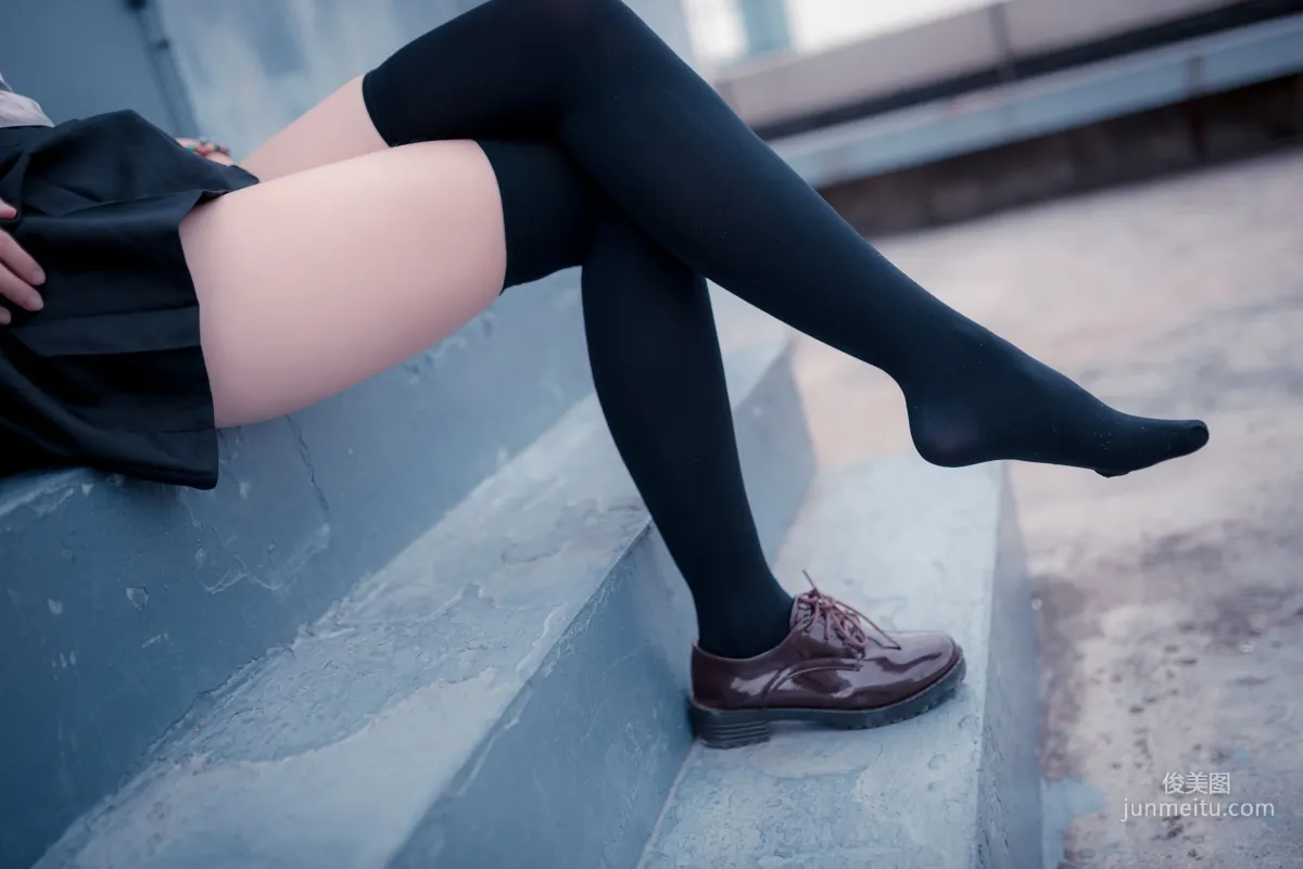 [风之领域] NO.145 黑丝黑猫少女 写真集6