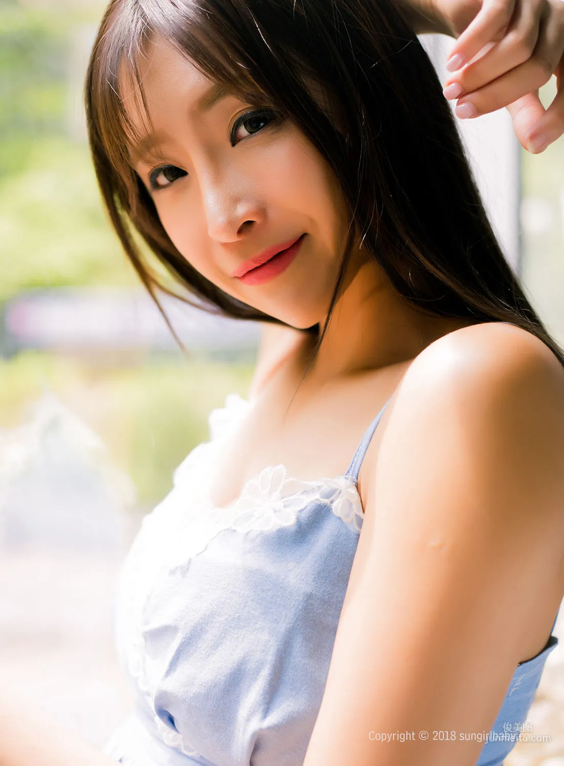 Xiaoyang, A Little Sexy! Rippling Waves - Xiaoyang Pajamas [SUNGIRL] No.003 Photo Set photo 19