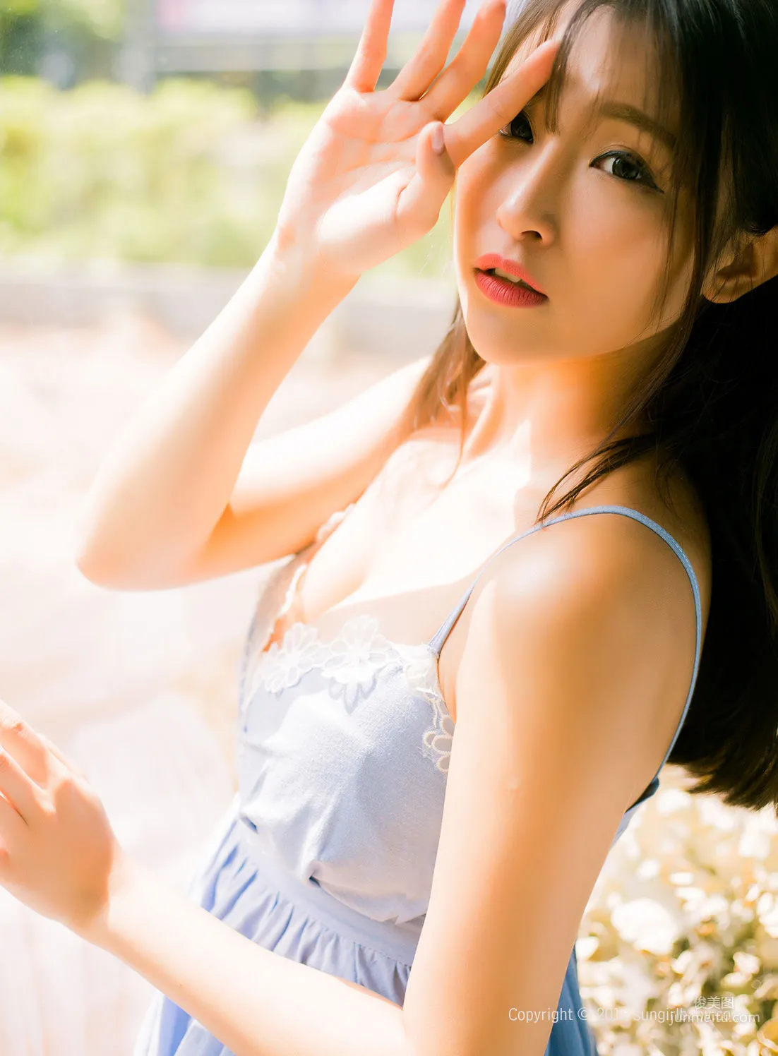 Xiaoyang, A Little Sexy! Rippling Waves - Xiaoyang Pajamas [SUNGIRL] No.003 Photo Set photo 21
