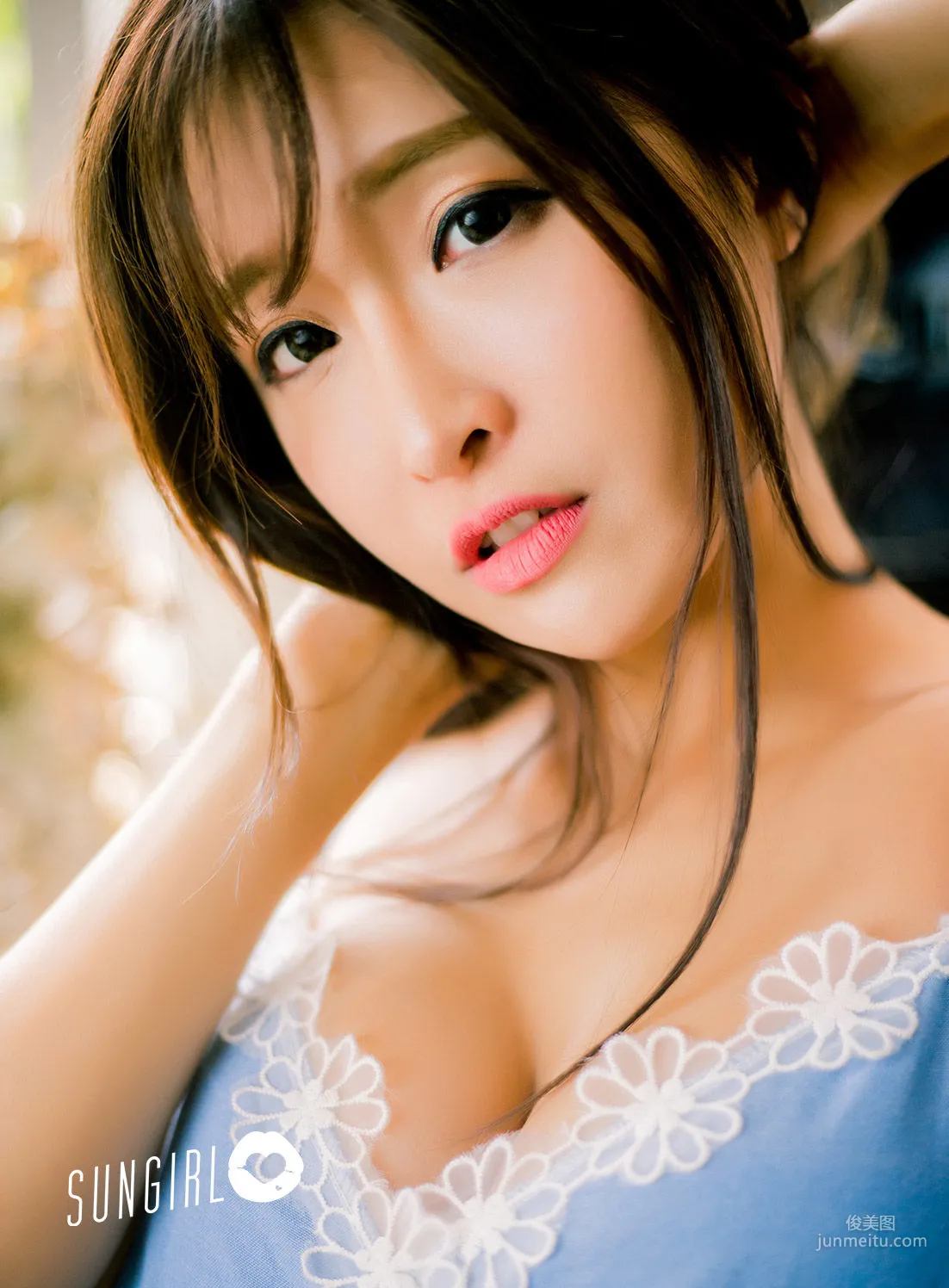 Xiaoyang, A Little Sexy! Rippling Waves - Xiaoyang Pajamas [SUNGIRL] No.003 Photo Set photo 10