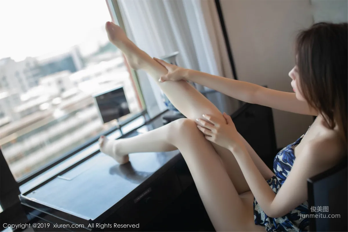 Meng Xinyue Classical Charm Qipao and Modern Sexy Stockings [XiuRen] No.1564 Photo Set photo 78