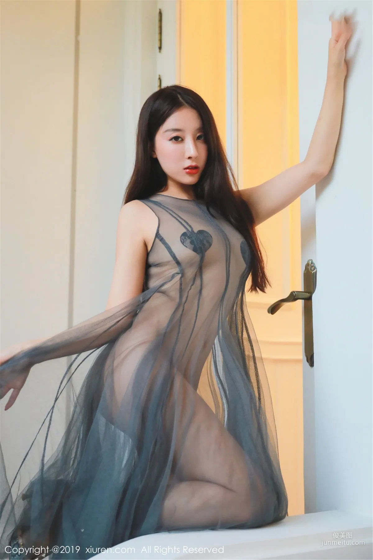 Xiao Hui, Fully Transparent Sleepwear Gives Ultimate Temptation, [XiuRen] No.1563, Photo Set photo 16