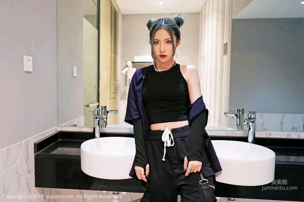 Jia Shihan《With a Delicate Face and Graceful Figure》 [XiuRen] No.1550 Photo Set photo 48