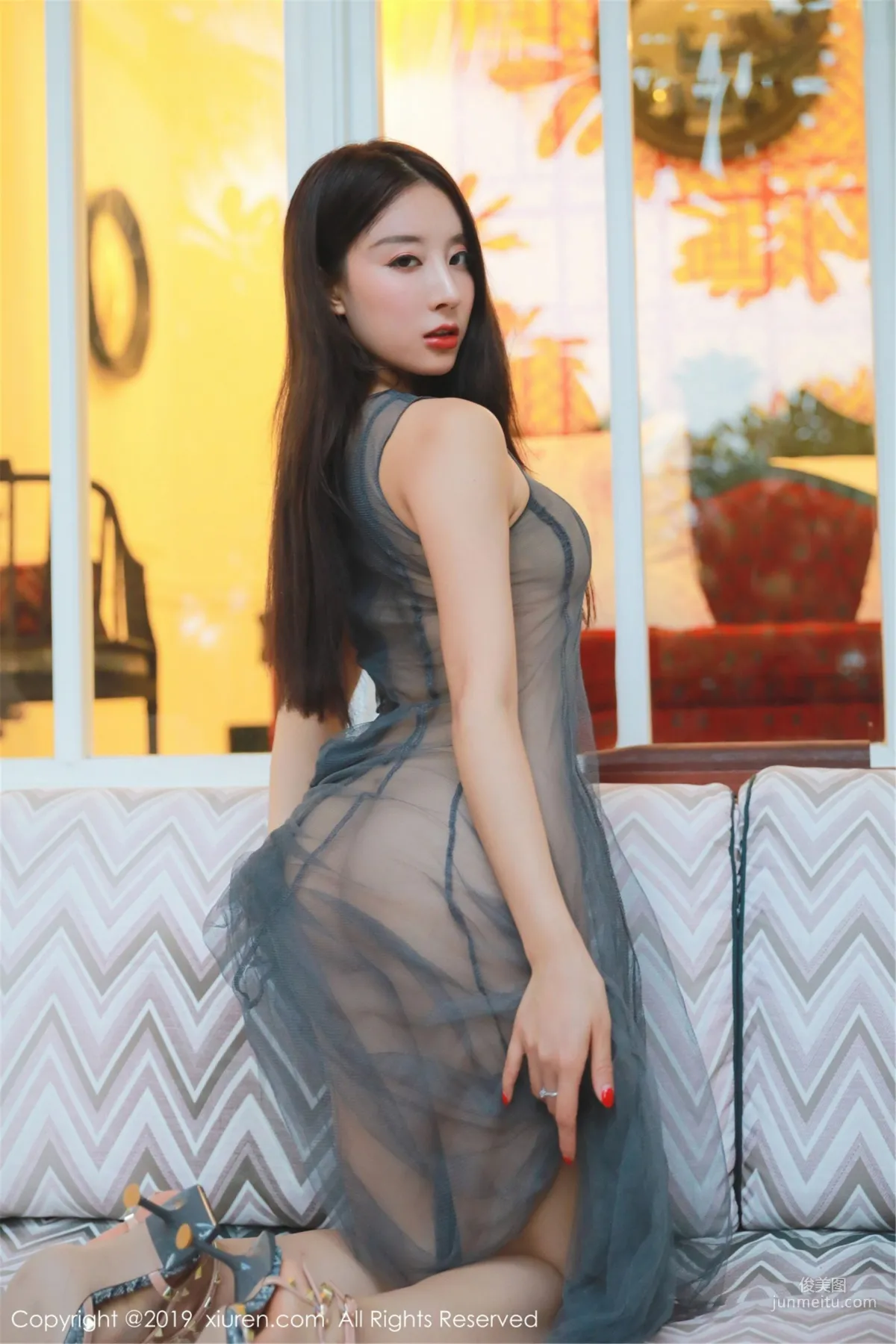 Xiao Hui, Fully Transparent Sleepwear Gives Ultimate Temptation, [XiuRen] No.1563, Photo Set photo 20