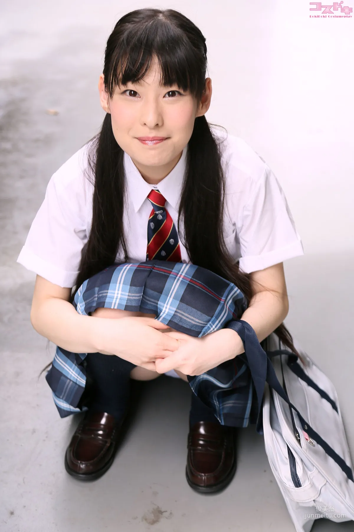 Yuzuna Aida 合田柚奈 [Cosdoki] aidayuzuna_pic_seifuku2 寫真集 11