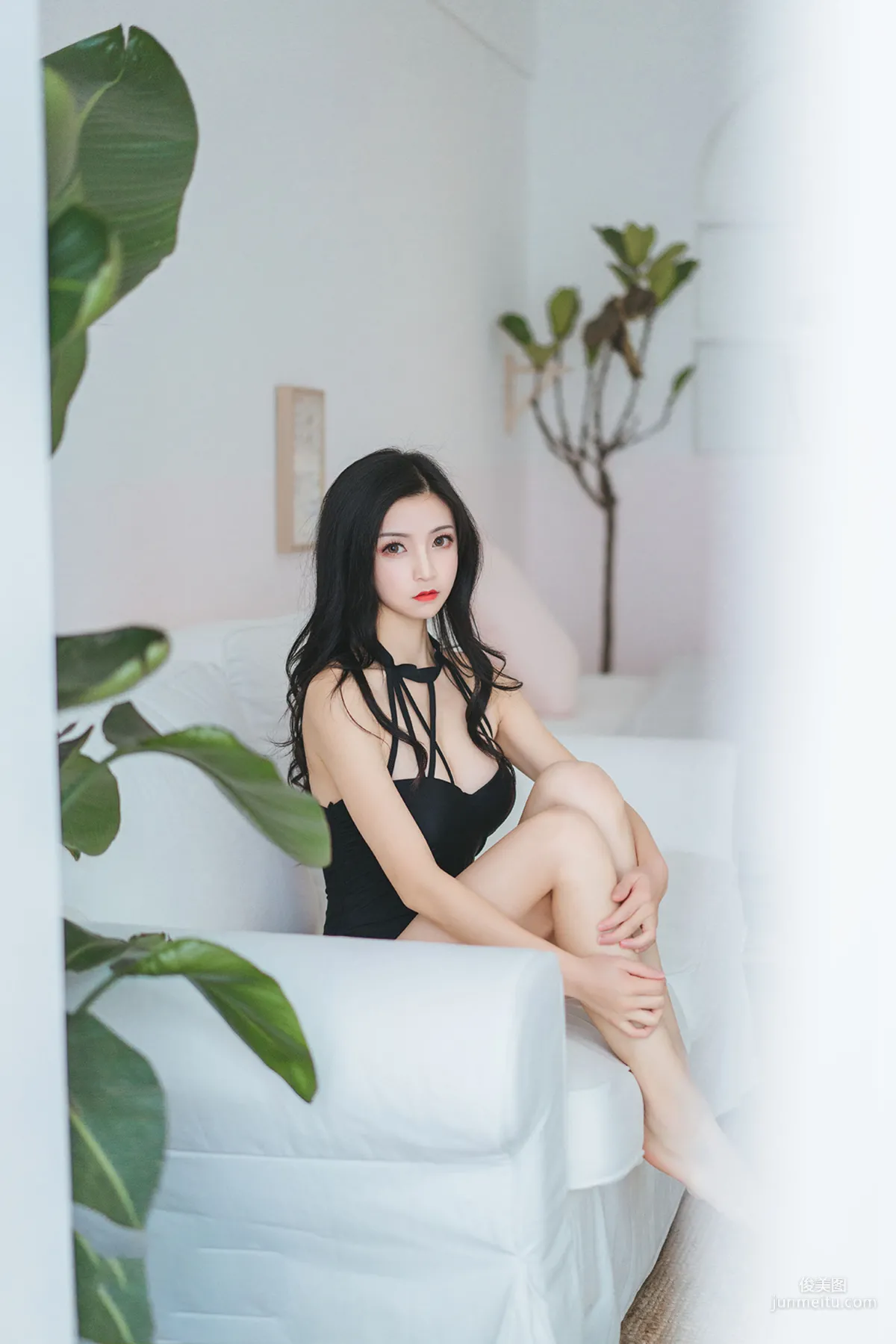 [风之领域] NO.141 性感沙滩连体泳衣 写真集17