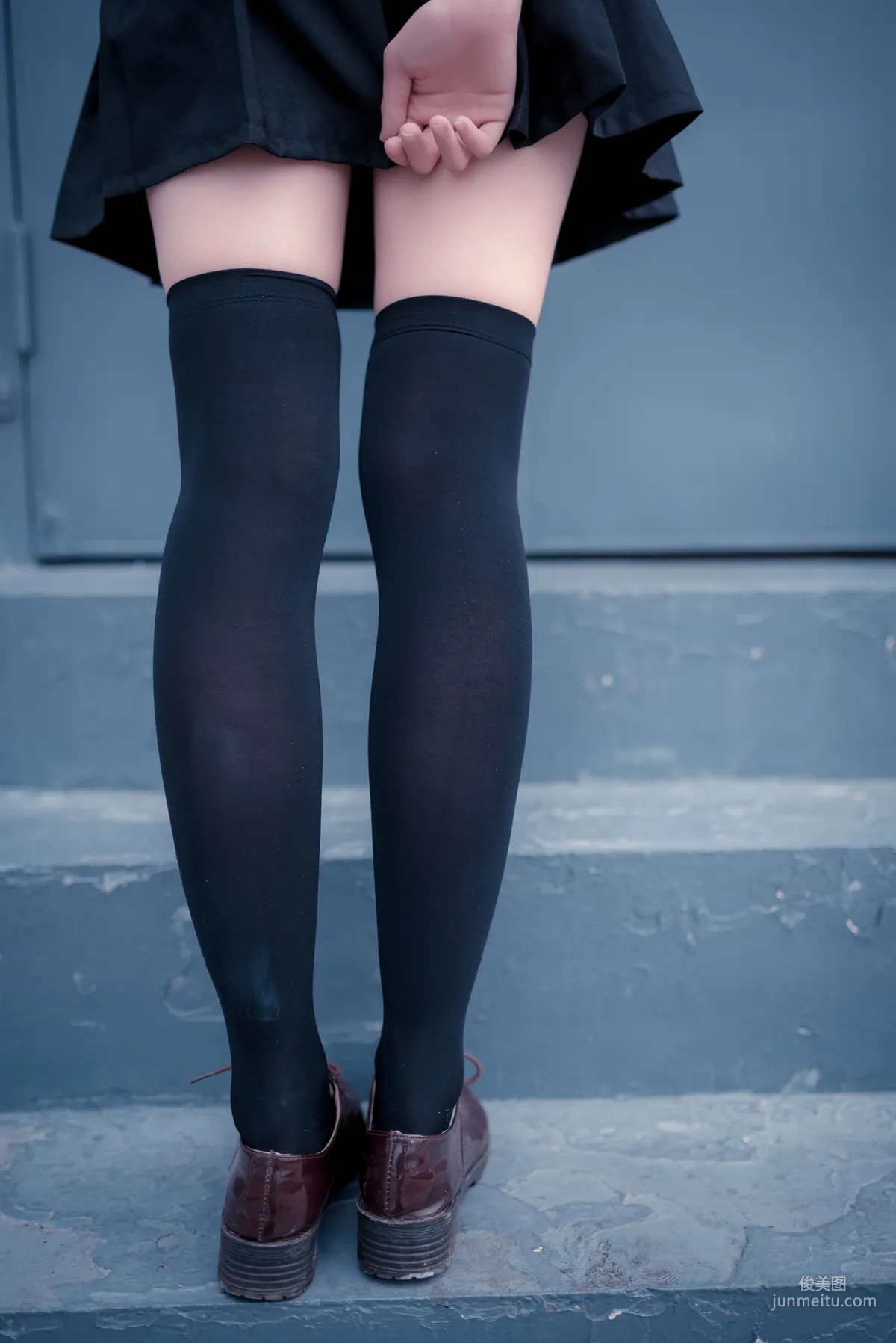 [风之领域] NO.145 黑丝黑猫少女 写真集25