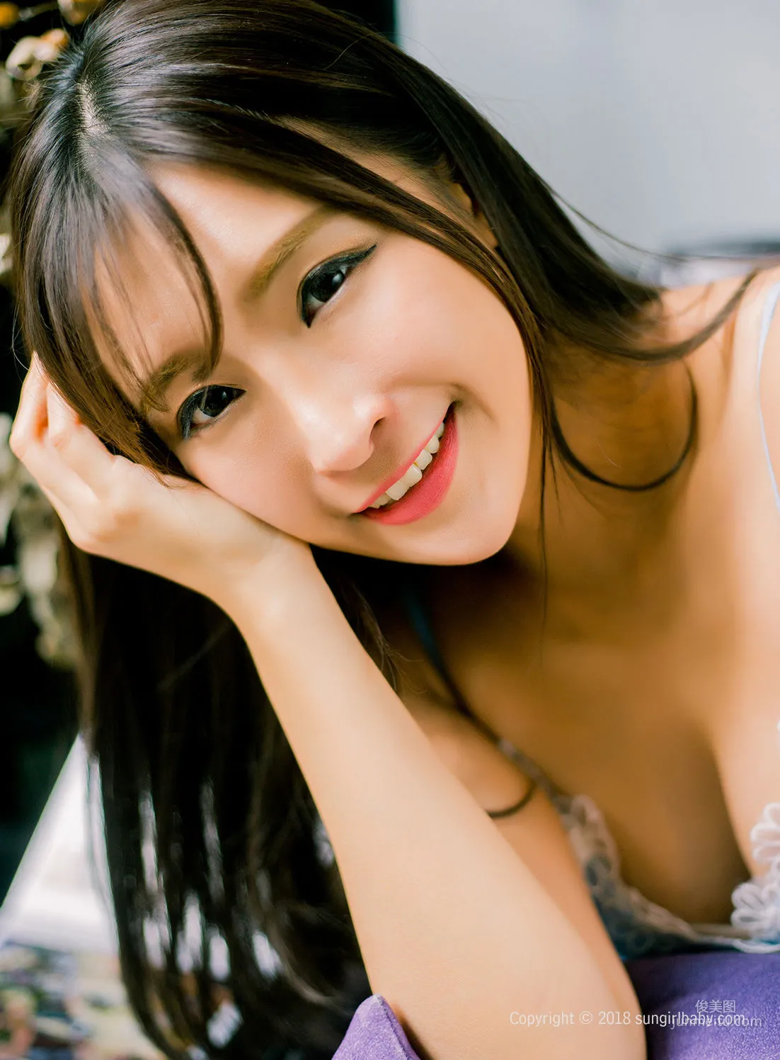 Xiaoyang, A Little Sexy! Rippling Waves - Xiaoyang Pajamas [SUNGIRL] No.003 Photo Set photo 3