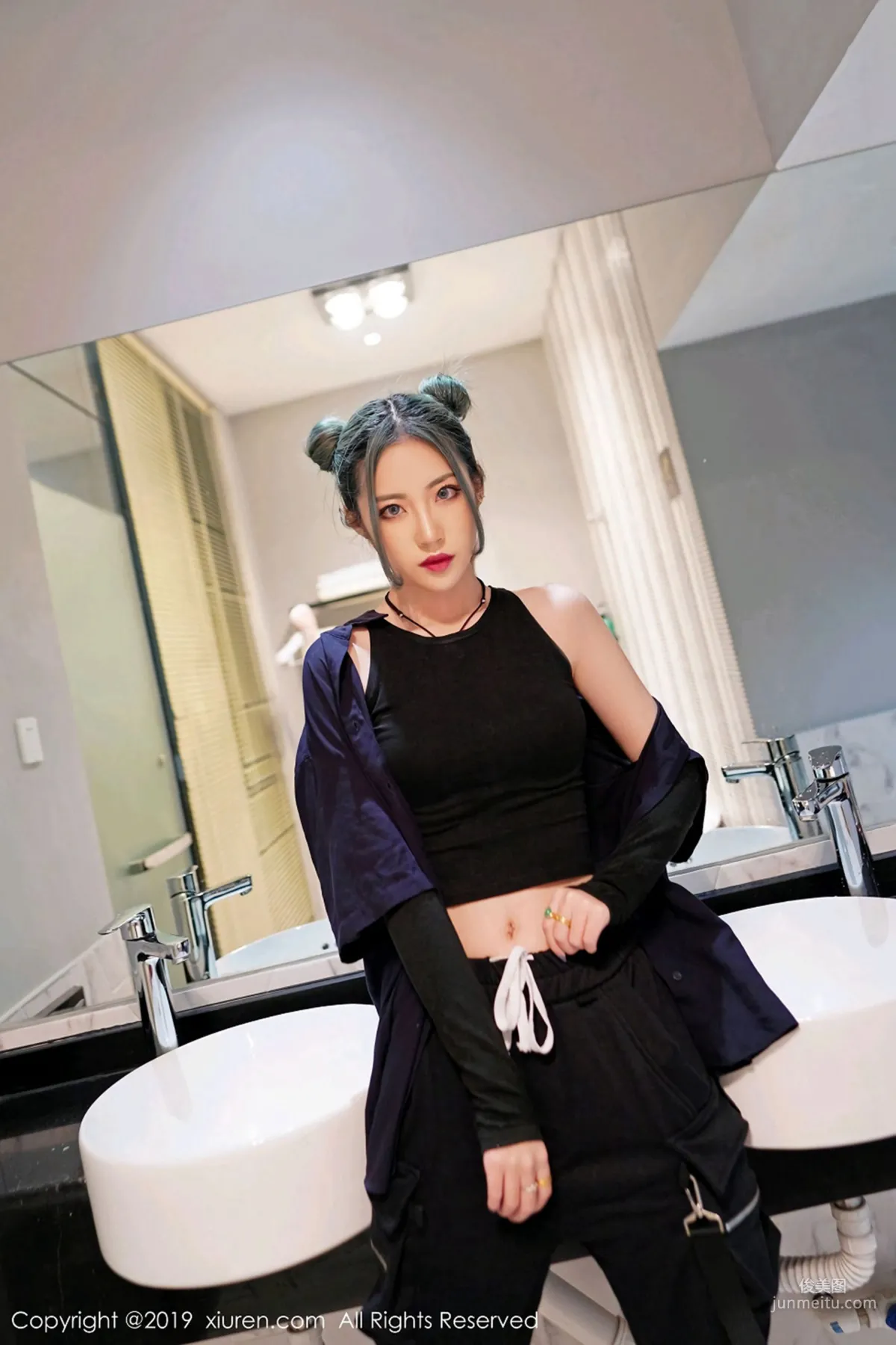 Jia Shihan《With a Delicate Face and Graceful Figure》 [XiuRen] No.1550 Photo Set photo 46