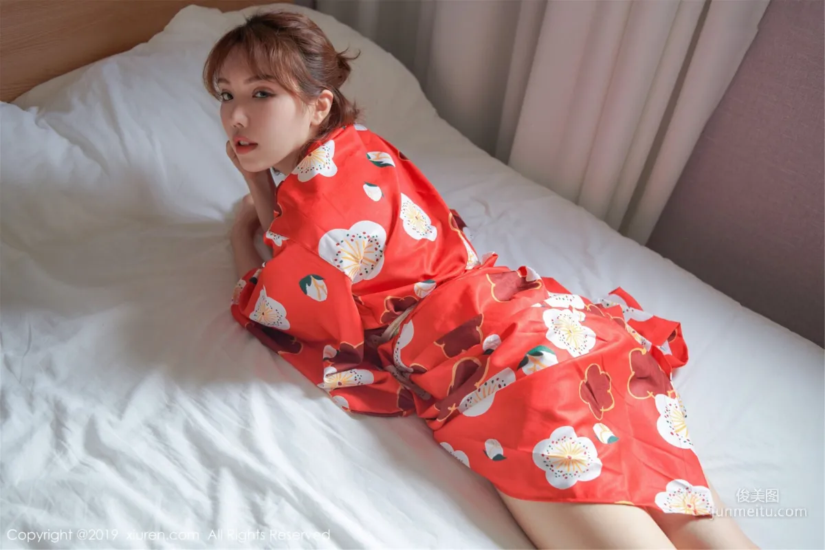Huang Leran, Korea Travel Shoot Kimono Series [XiuRen] No.1549 Photo Set photo 15