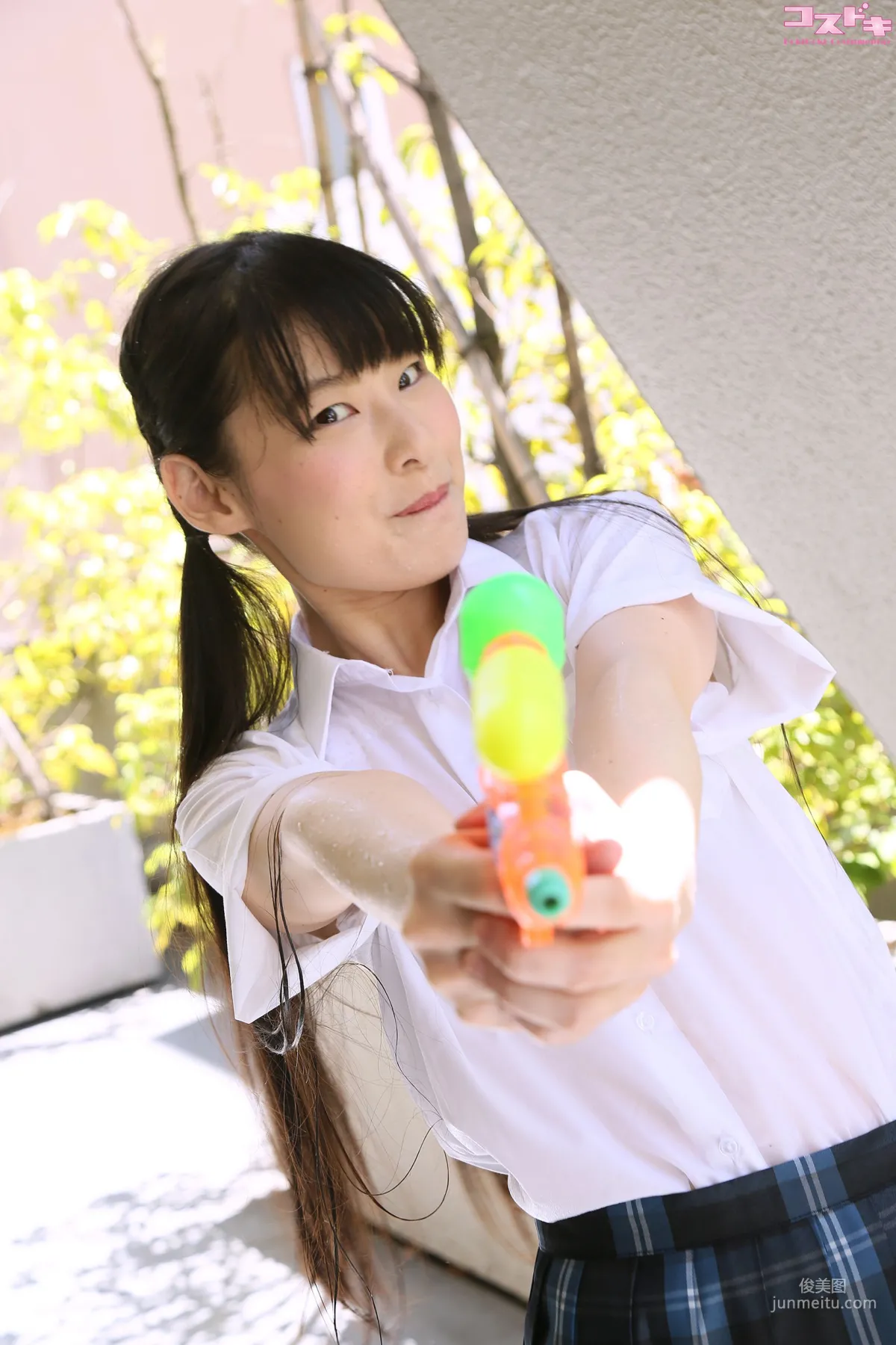合田柚奈 Yuzuna Aida [Cosdoki] aidayuzuna_pic_seifuku1 寫真集 2