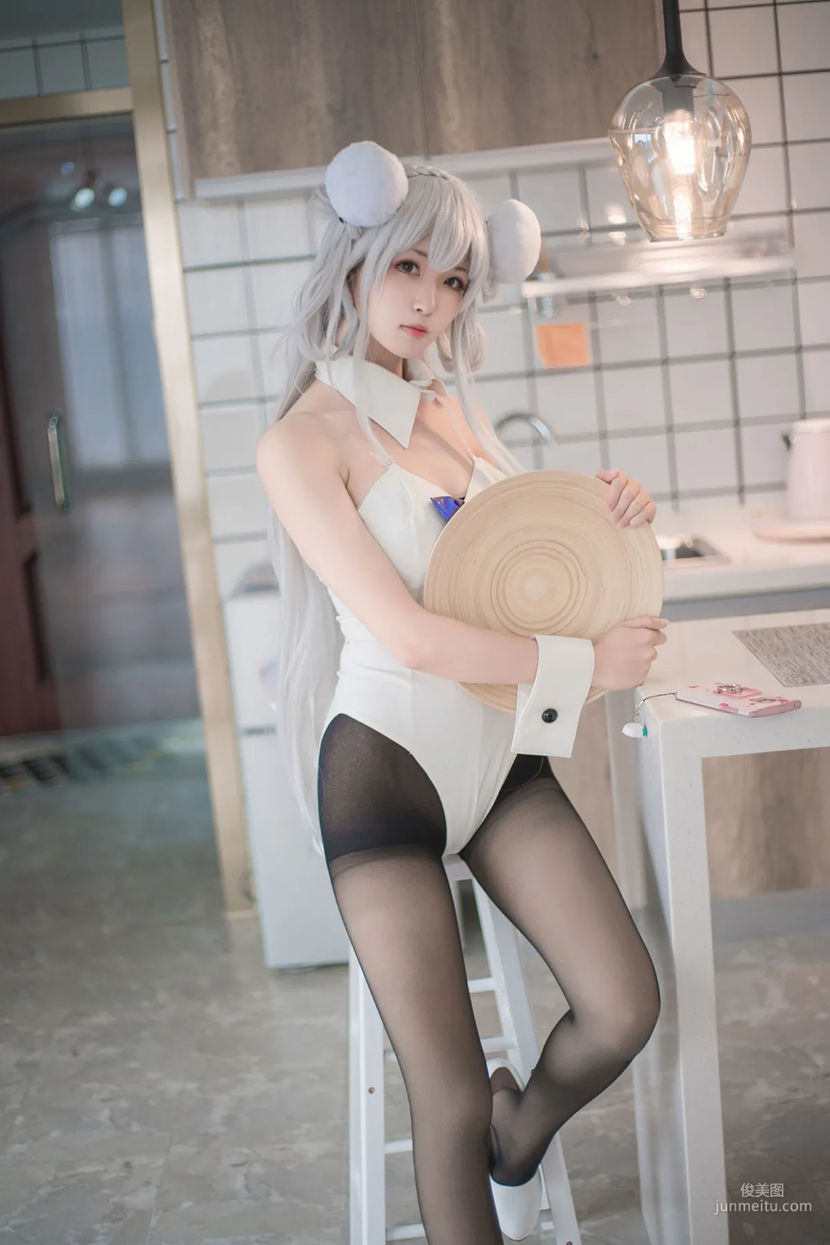[风之领域] NO.138 黑丝COS萌妹 写真集37