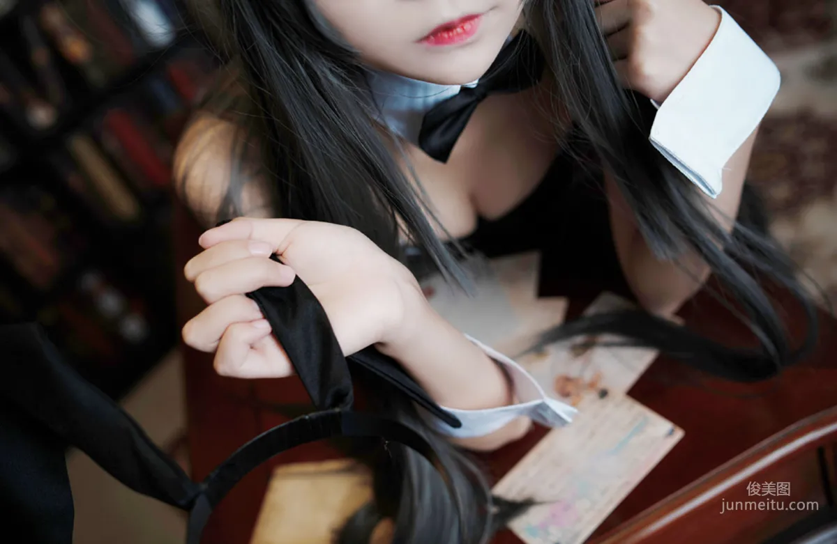 [風之領域] NO.151 黑絲兔女郎 寫真集 6