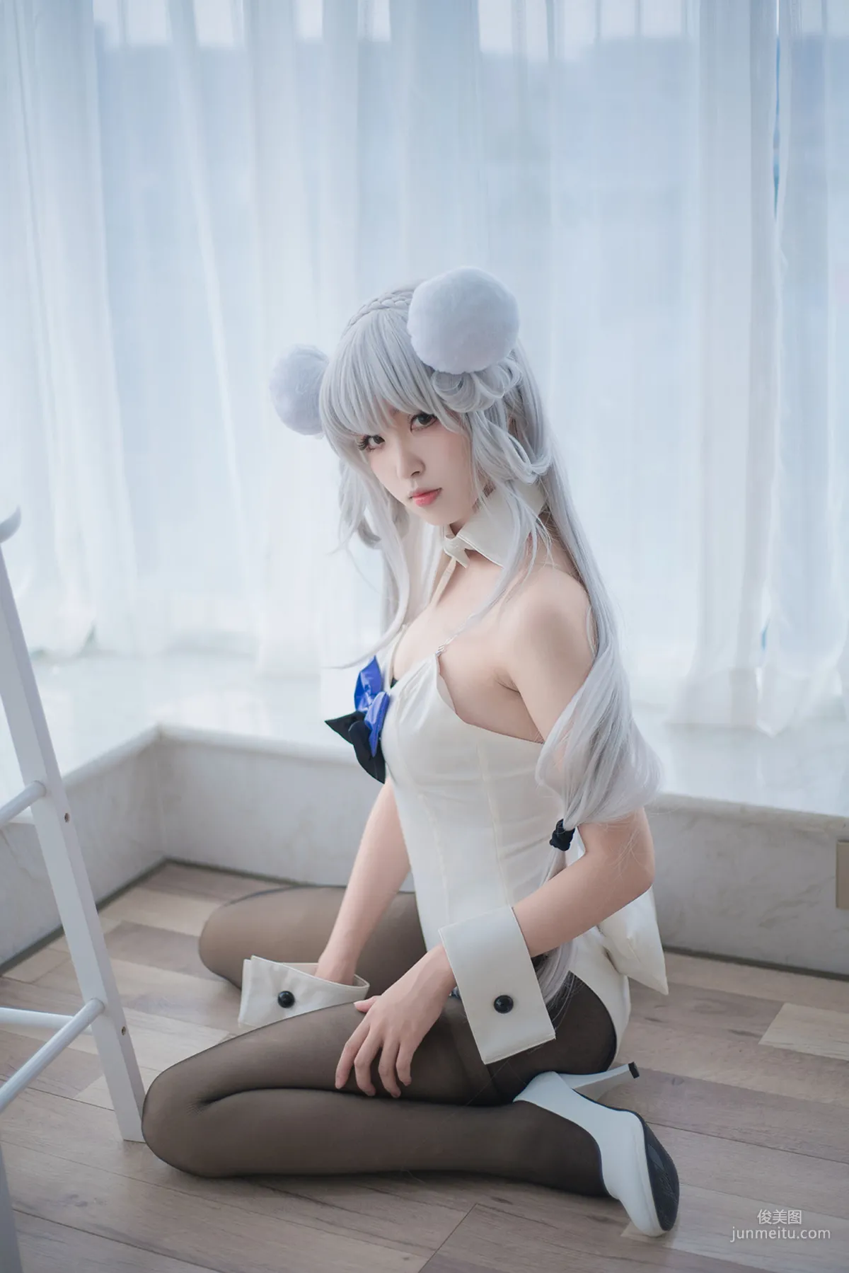 [风之领域] NO.138 黑丝COS萌妹 写真集25