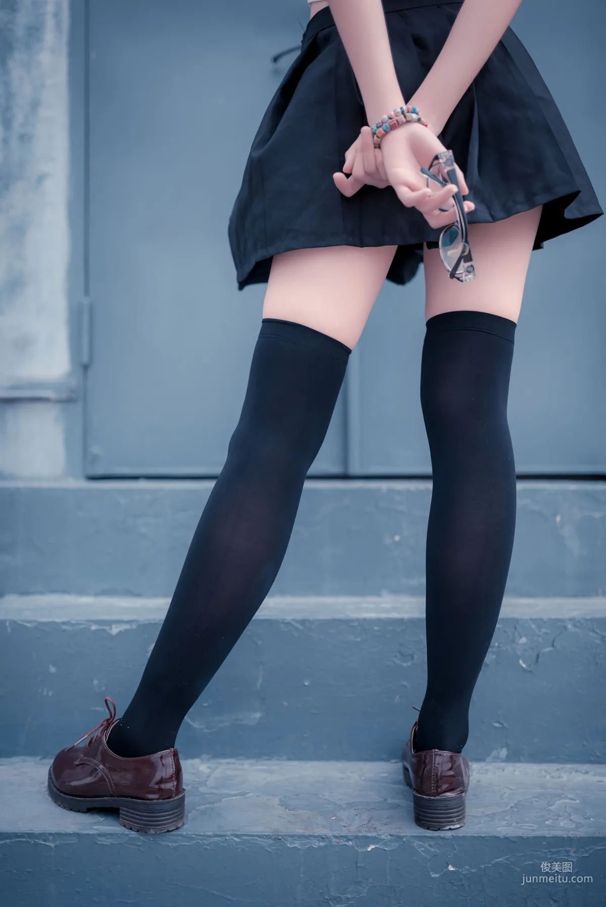 [风之领域] NO.145 黑丝黑猫少女 写真集8