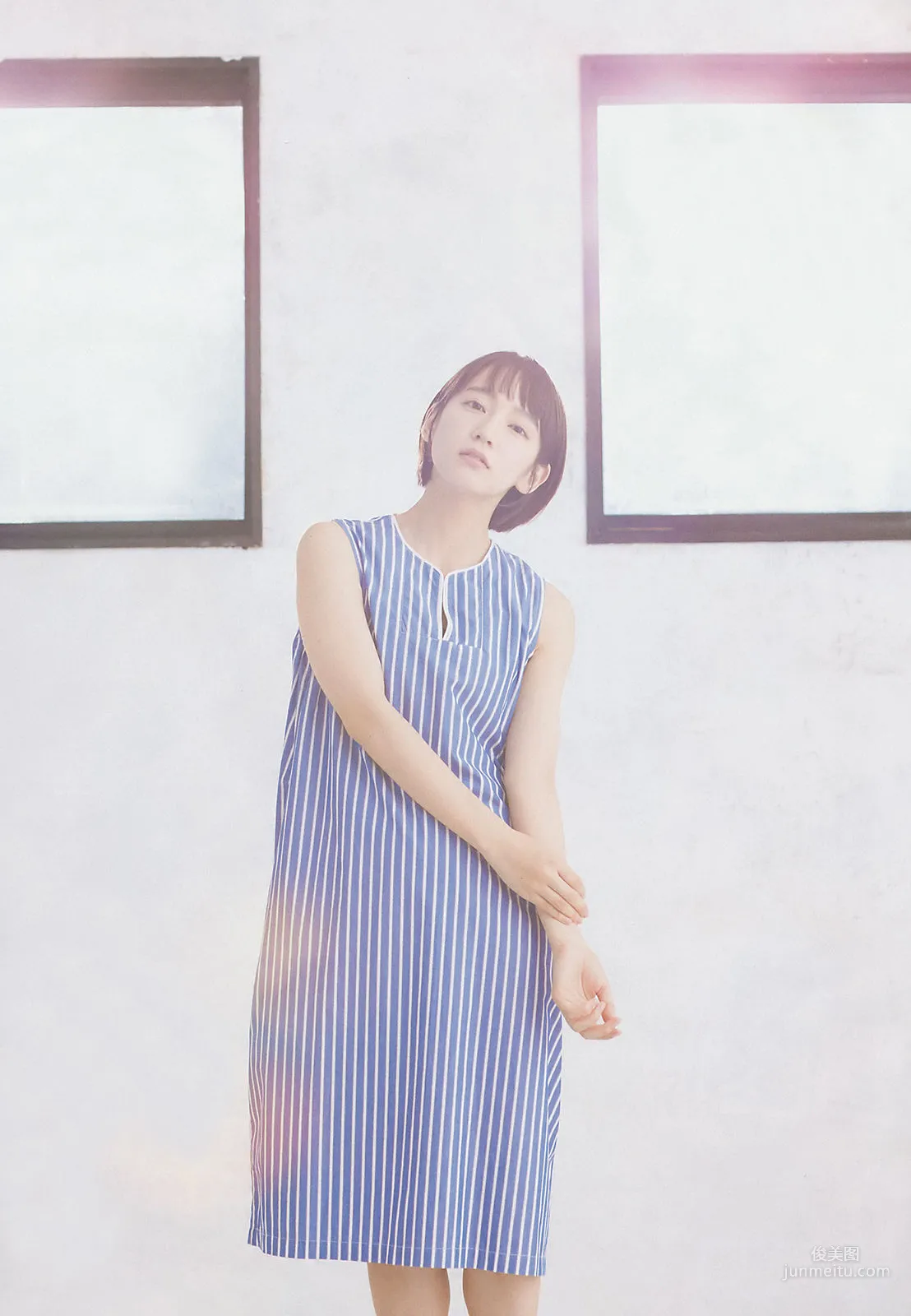 [Weekly Big Comic Spirits] Riho Yoshioka Miyu Kitamuki 2018 No.33 Photo Magazine photo 7