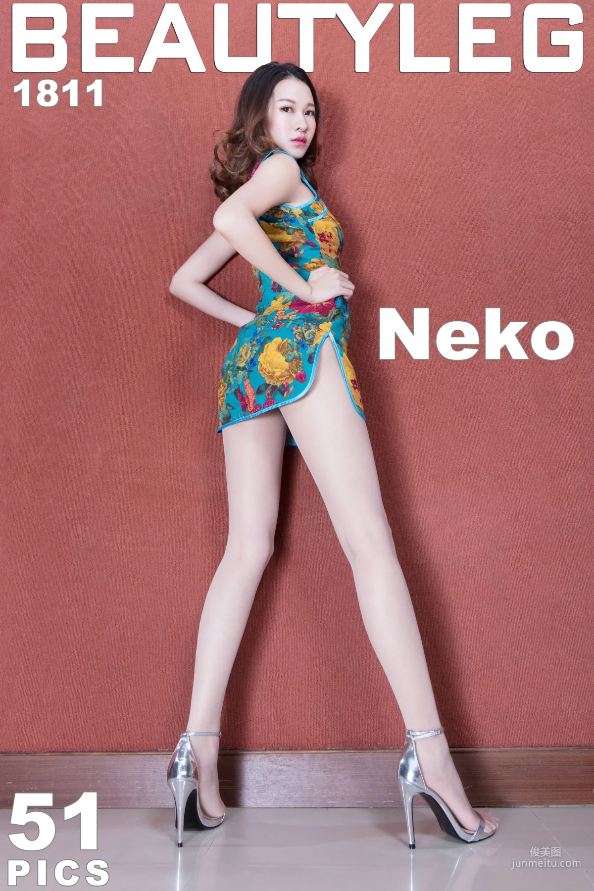 腿模Neko《旗袍美腿+黑丝高跟》 [Beautyleg] No.1811 写真集1