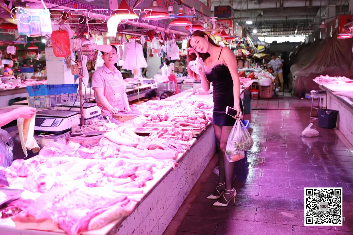 Model Lucy, Grocery Shopping 2 [IESS One Thousand and One Nights] Street Snap Beautiful Legs Photo Set photo 64