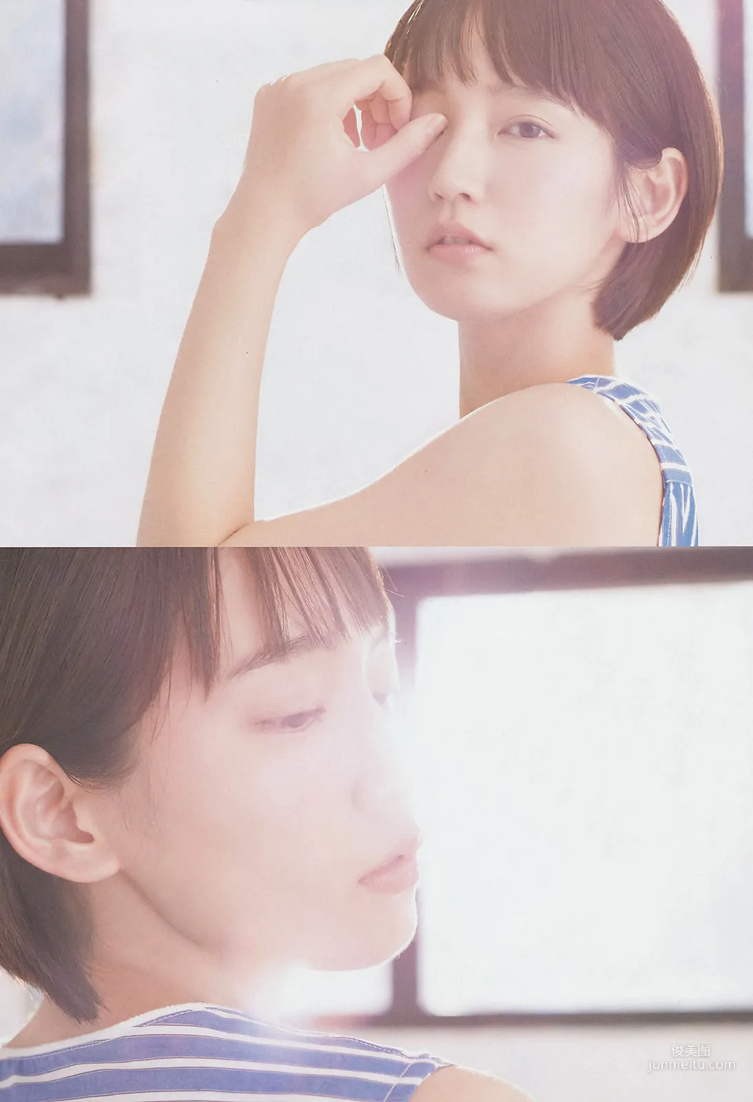 [Weekly Big Comic Spirits] Riho Yoshioka Miyu Kitamuki 2018 No.33 Photo Magazine photo 6