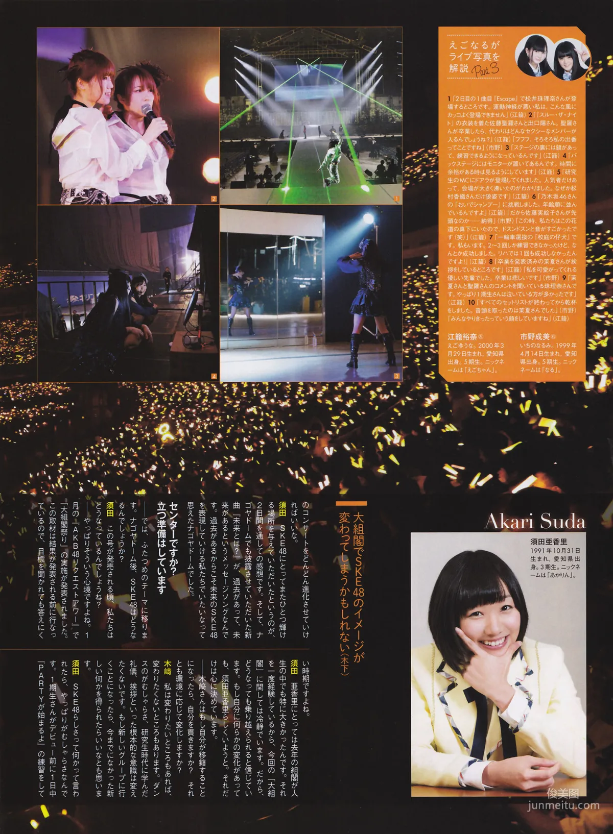 [ENTAME] Rena Matsui, Rie Kitahara, HKT48, April 2014 Issue, Photo Magazine photo 12
