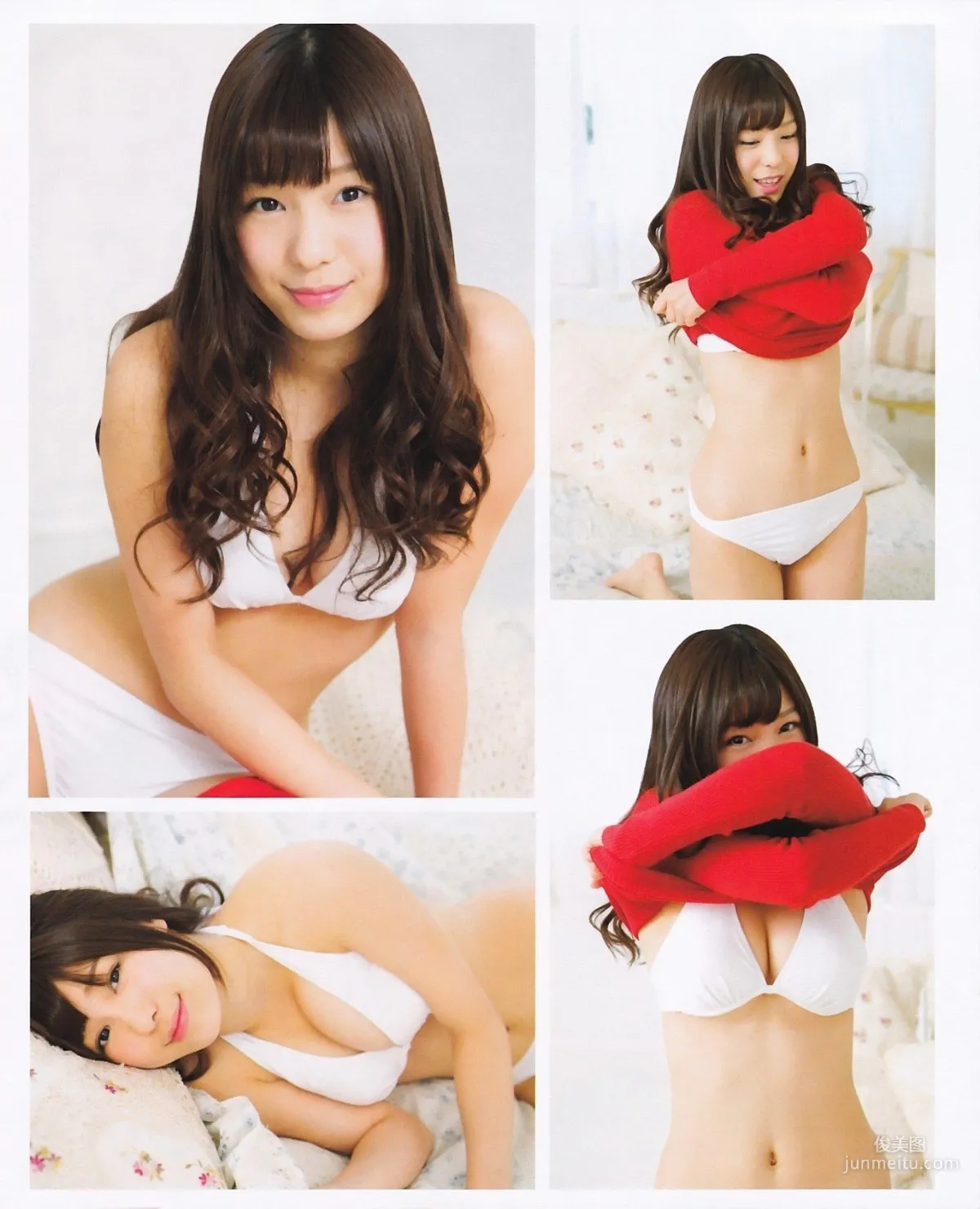 [BUBKA] Haruka Shimazaki Ayaka Umeda Natsuki Kojima 2013.02 Photo Magazine photo 8