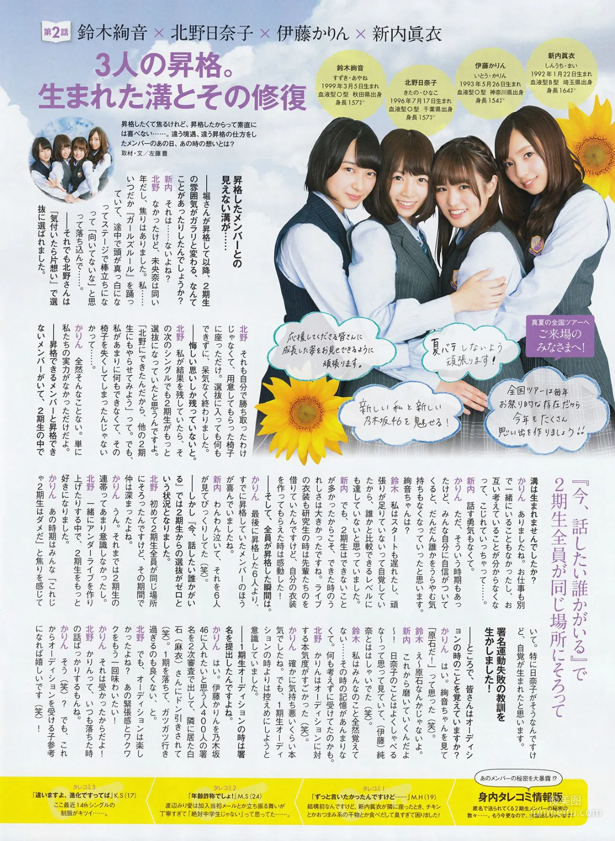 [ENTAME] Rina Ikoma, Sayuri Inoue, Marika Ito August 2016 Issue Photo Magazine photo 13