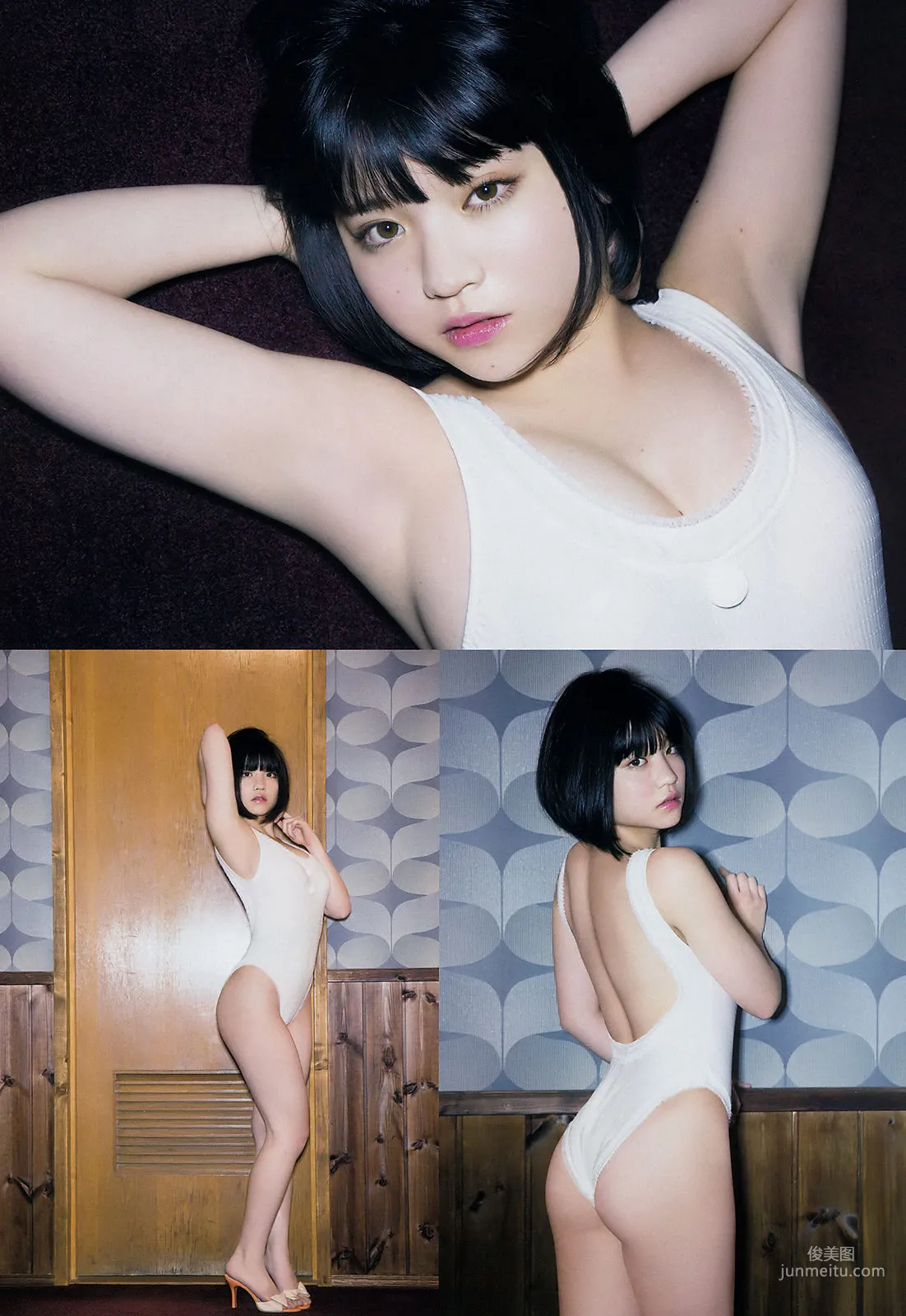 [Weekly Big Comic Spirits] Nagi Nemoto 2018 No.17 Photo Magazine photo 5