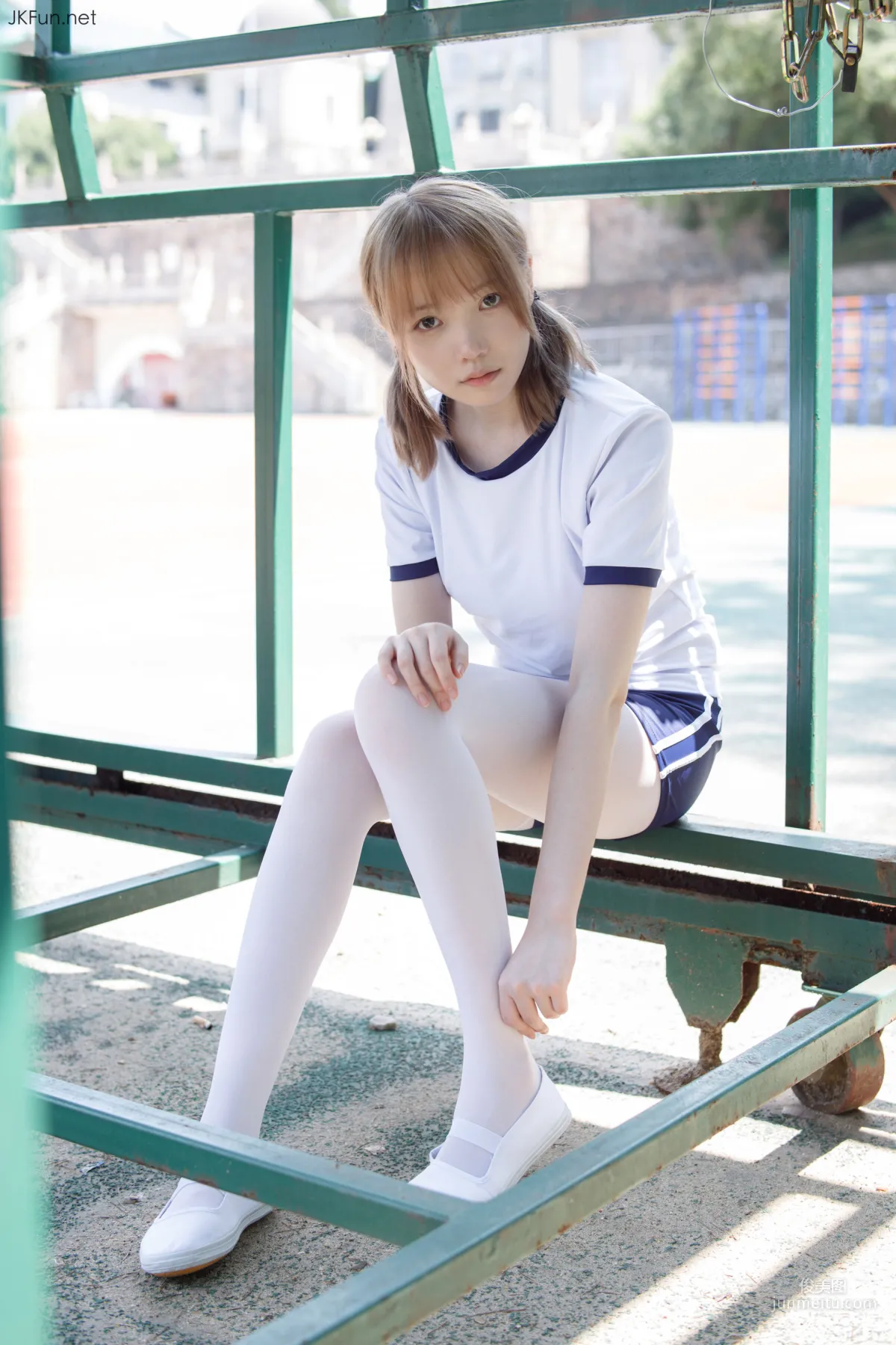 Aika《80D白絲外景體操服》 [森蘿财團] 寫真集 47