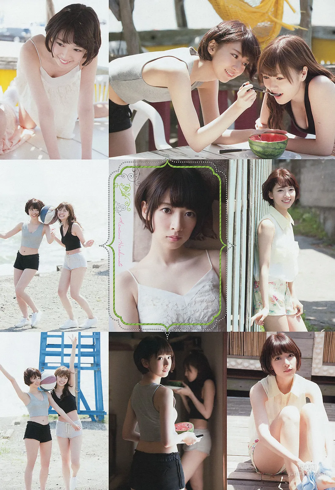 [Weekly Big Comic Spirits] Nanami Hashimoto, Mai Shiraishi 2014 No.29 Photo Magazine photo 5