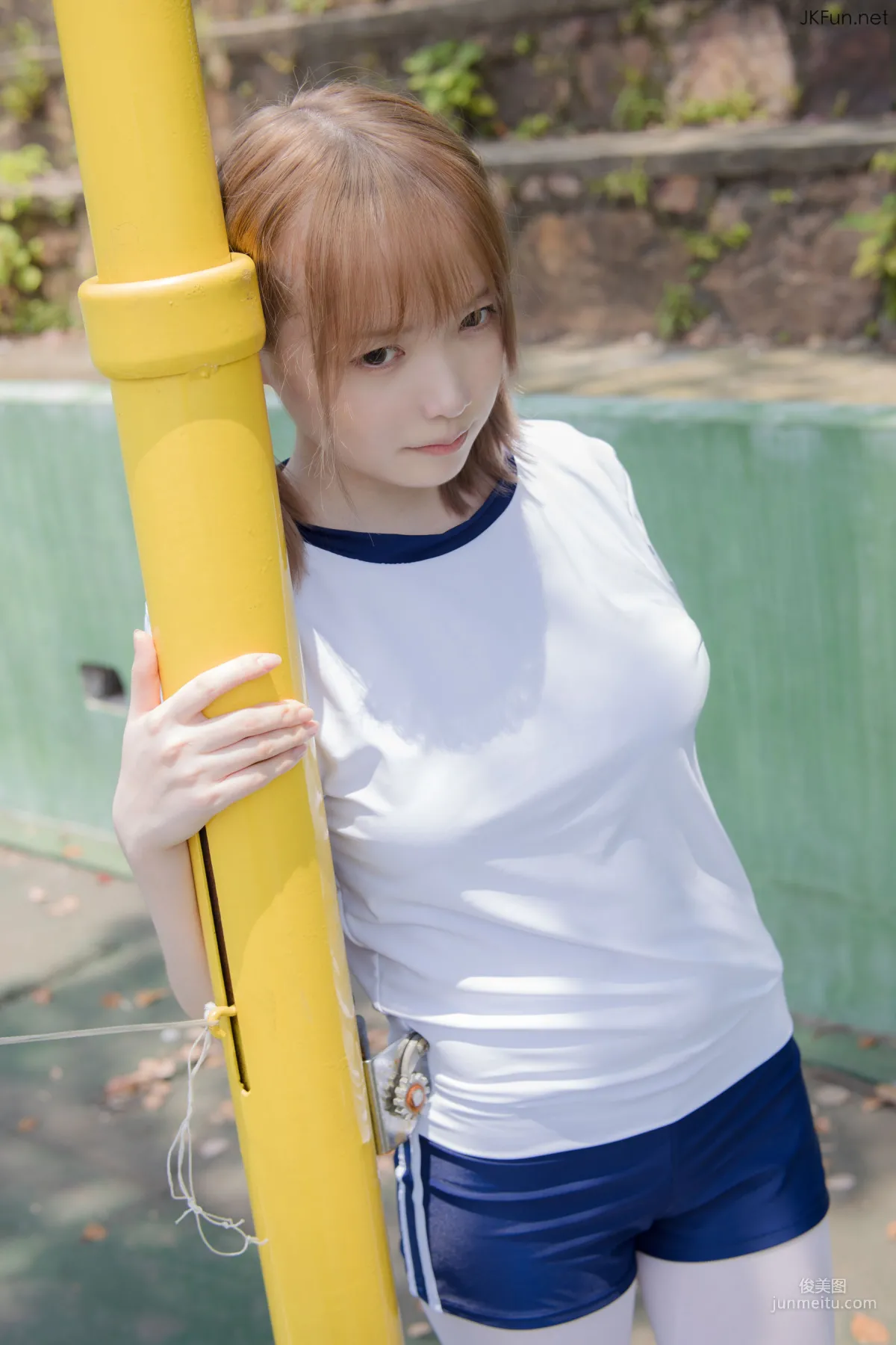 Aika《80D白絲外景體操服》 [森蘿财團] 寫真集 7