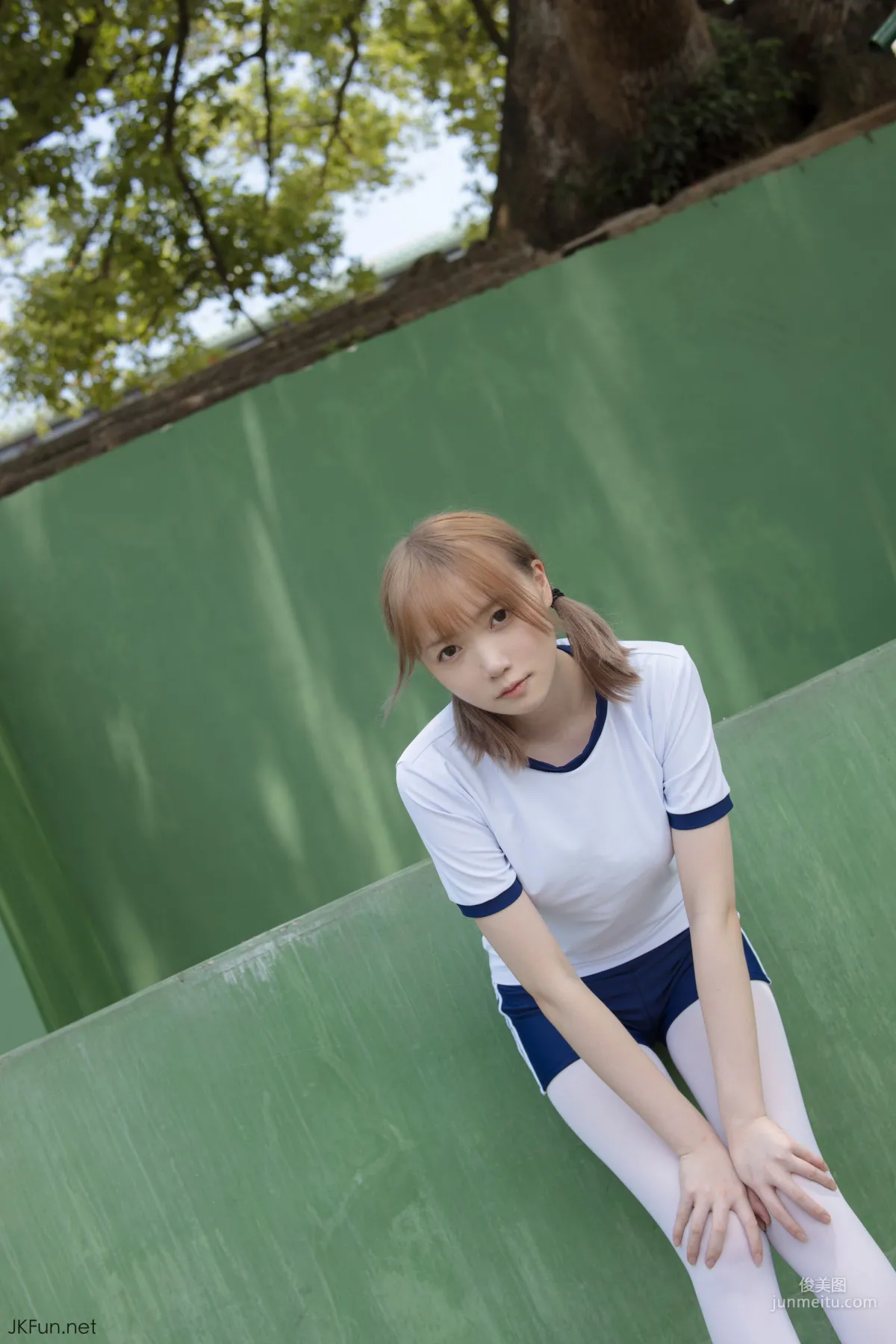 Aika《80D白絲外景體操服》 [森蘿财團] 寫真集 13