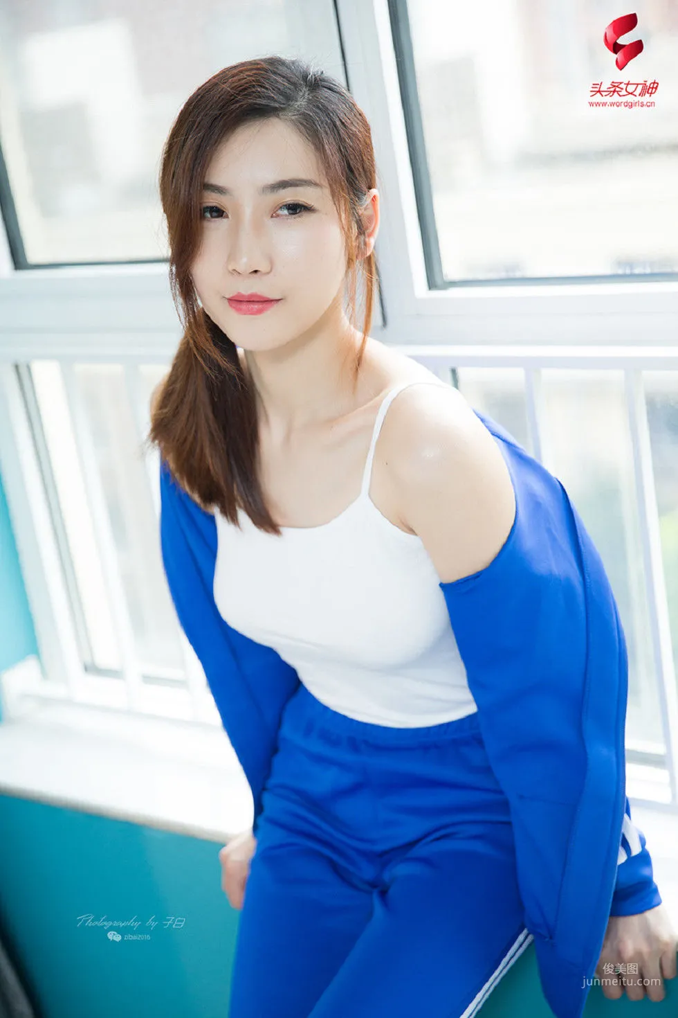舒文《校花女神》 [頭條女神TouTiao] 寫真集 7