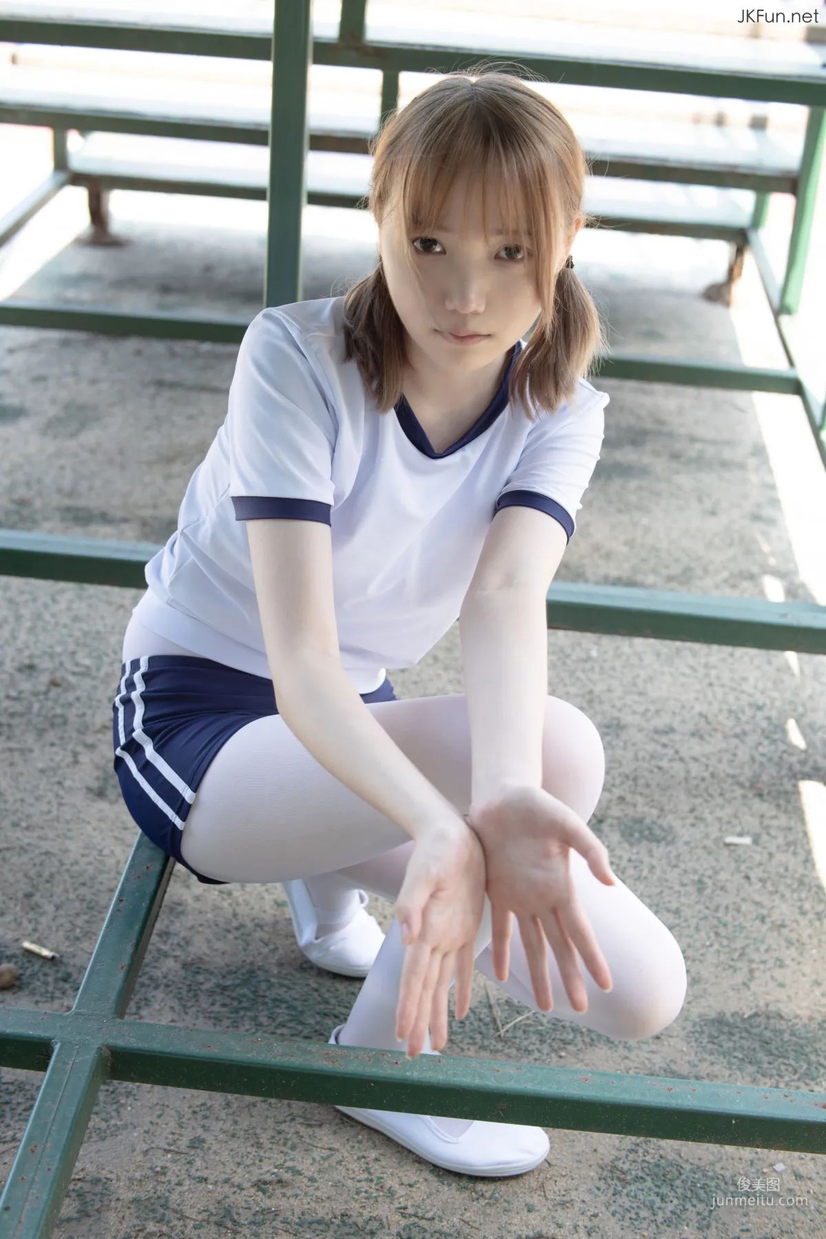 Aika《80D白絲外景體操服》 [森蘿财團] 寫真集 50