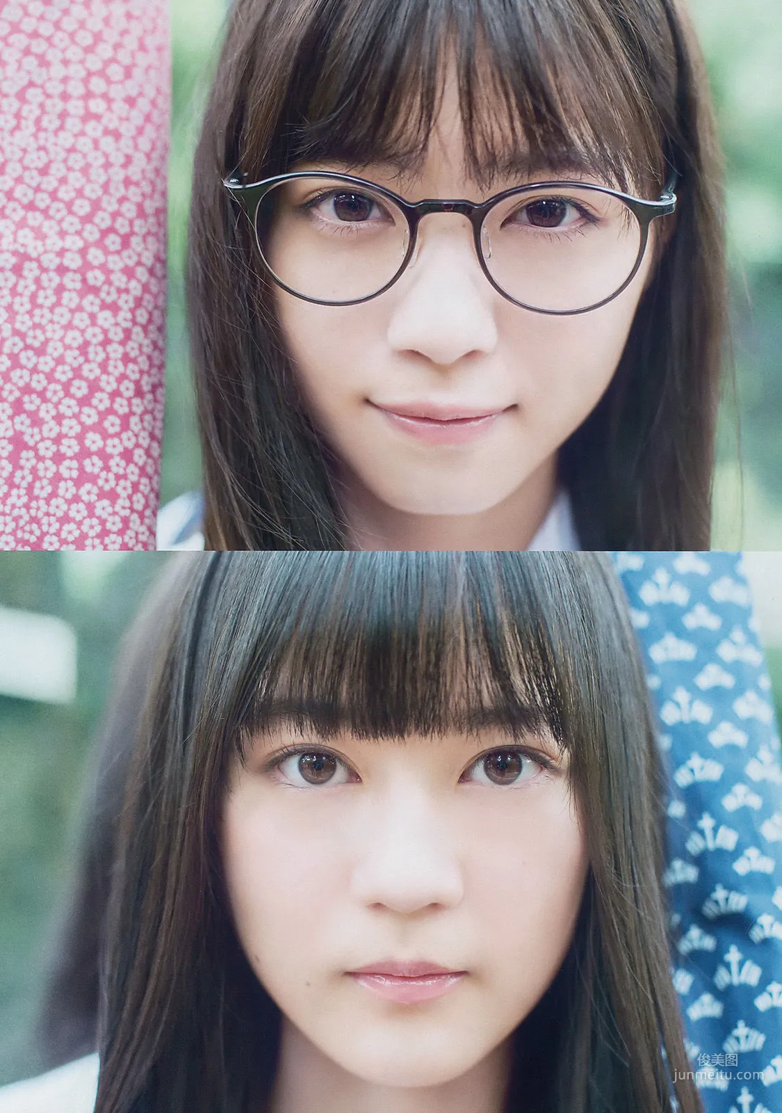 [Weekly Big Comic Spirits] Nanase Nishino, Erika Ikuta 2017 No.41-42 Photo Magazine photo 3