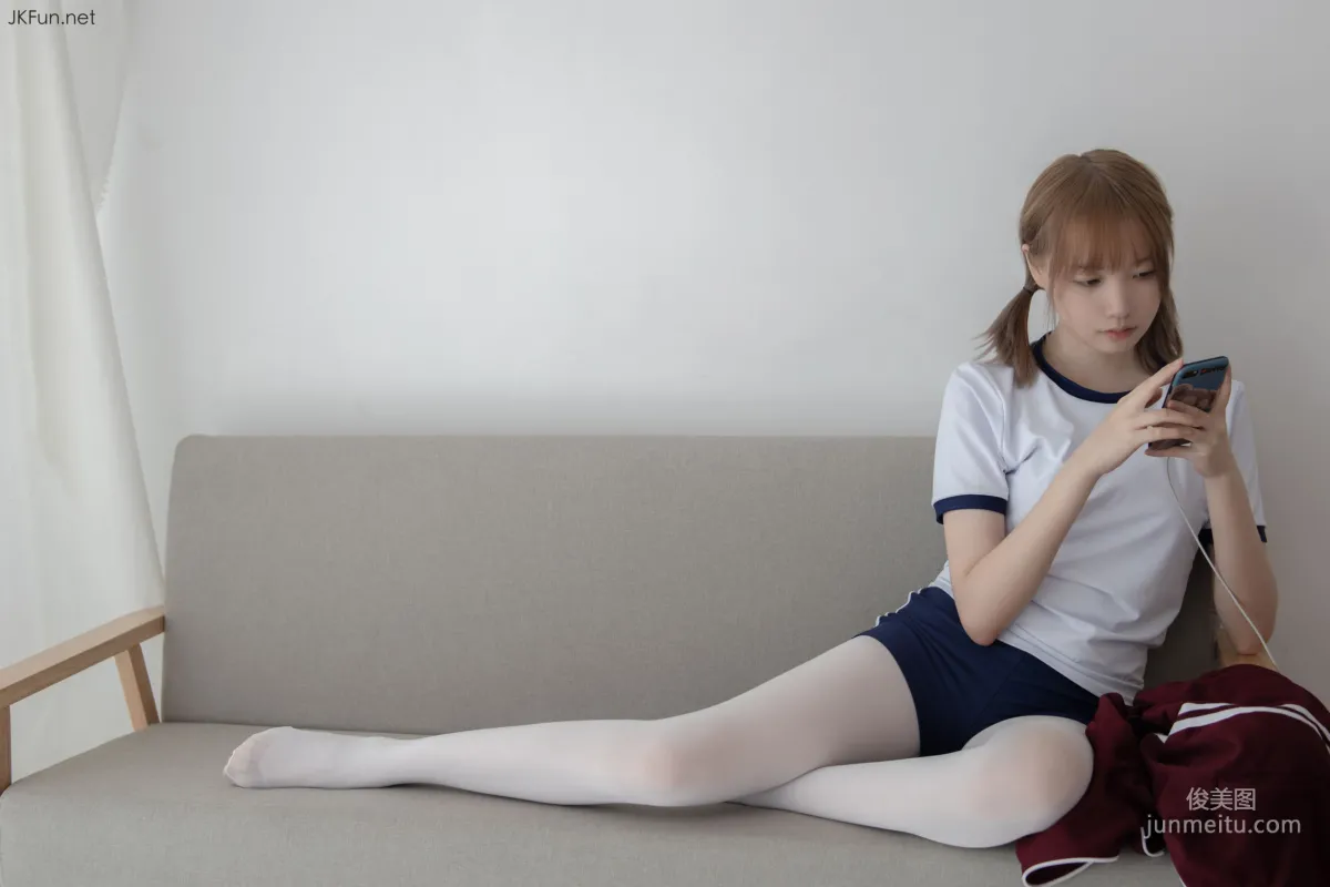Aika《80D白絲外景體操服》 [森蘿财團] 寫真集 57