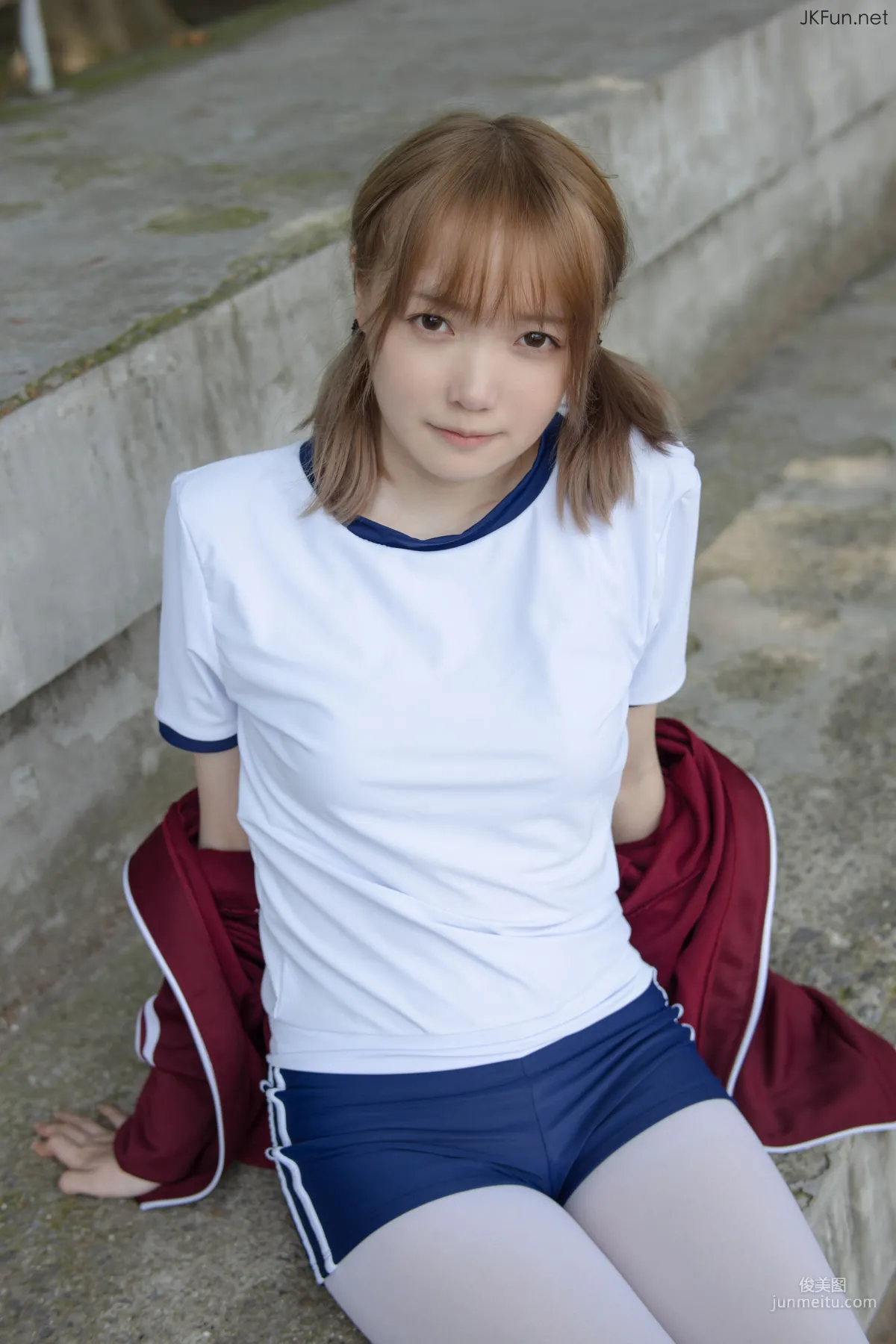 Aika《80D白絲外景體操服》 [森蘿财團] 寫真集 23