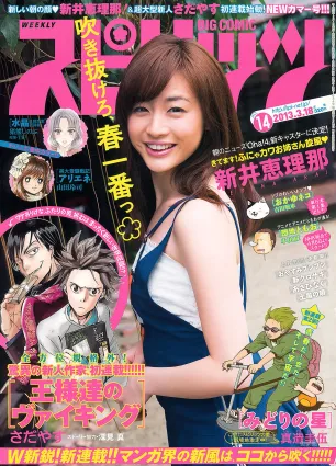 [Weekly Big Comic Spirits] 新井恵理那 2013年No.14 寫真雜志