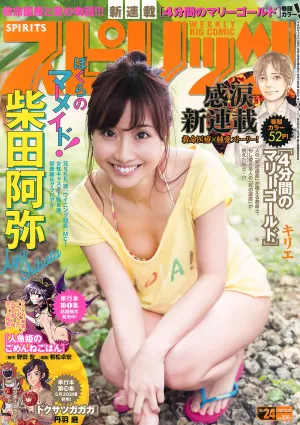 [Weekly Big Comic Spirits] 柴田阿彌 2017年No.24 寫真雜志