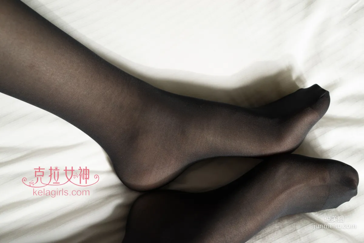 Zhao Yujing, Direct Hit Black Stockings Feet [Kelagirls] Photo Set photo 23
