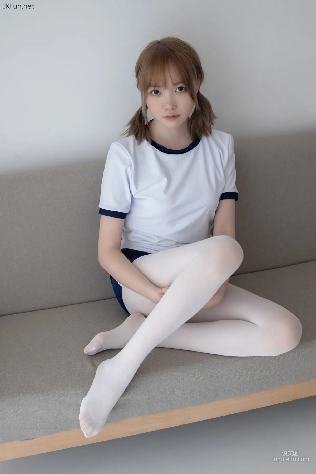 Aika《80D白絲外景體操服》 [森蘿财團] 寫真集 59